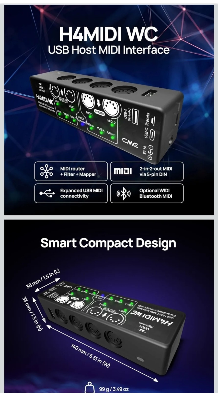 Arranger Module Korg I3 2020 Synthesizer Module With H4MIDI Mapper