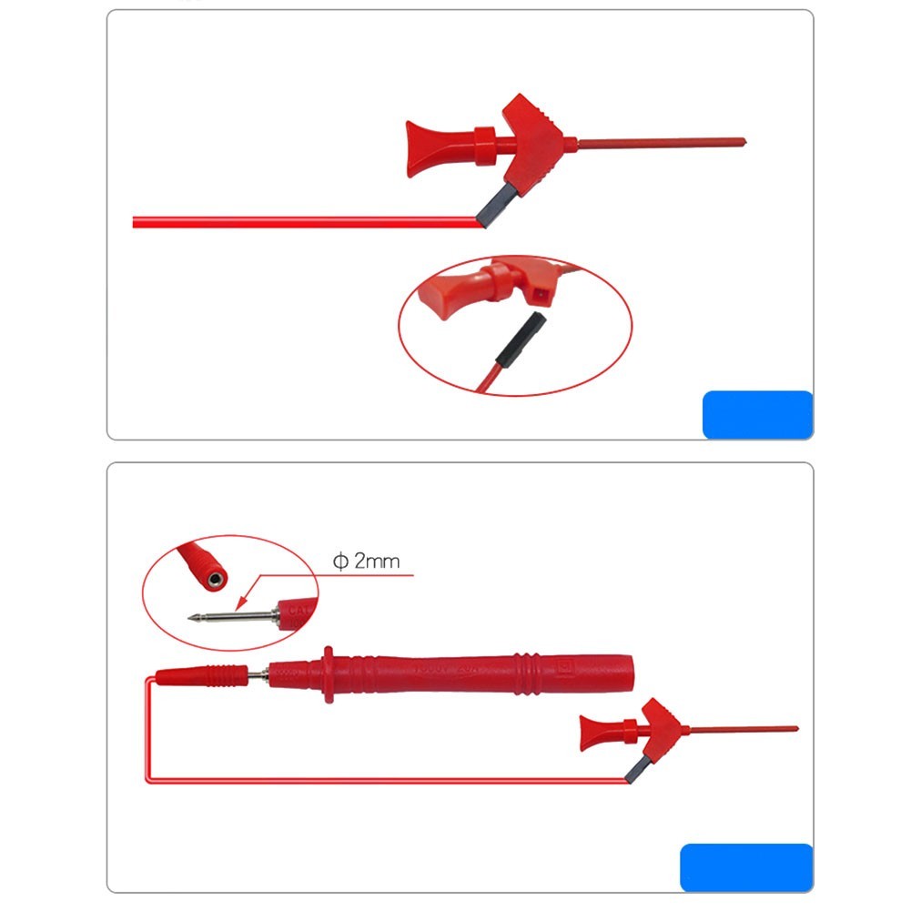 Electrical Testing Compact IC Hook Clipping Solution with Extended Lengths