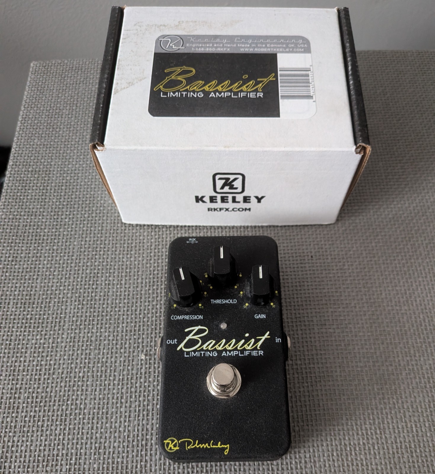 Keeley Bassist Limiting Amplifier Compressor Medal (PKP042365)