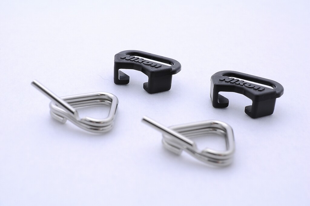 Nikon Camera Triangular Strap lug (2rings & 2covers) [NEW]