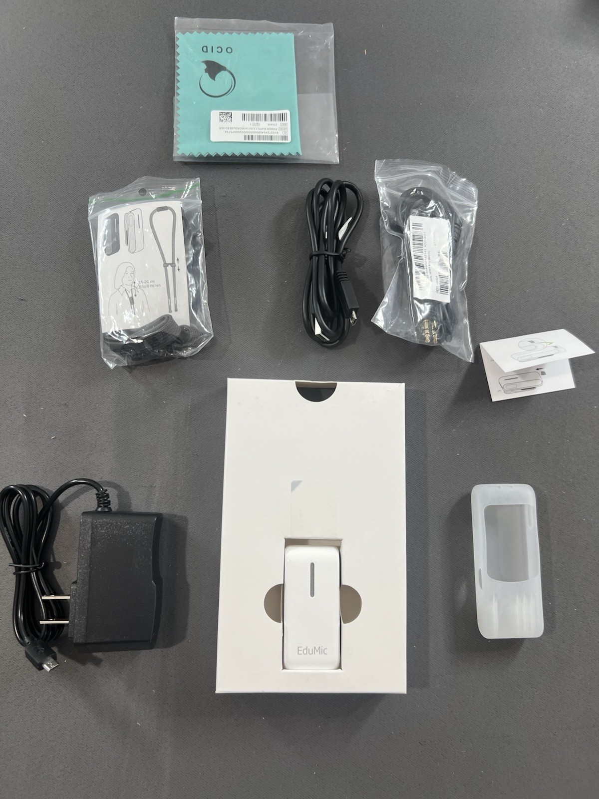 Oticon EduMic Wireless Hearing Listening Aid, Remote Microphone audio accessory.