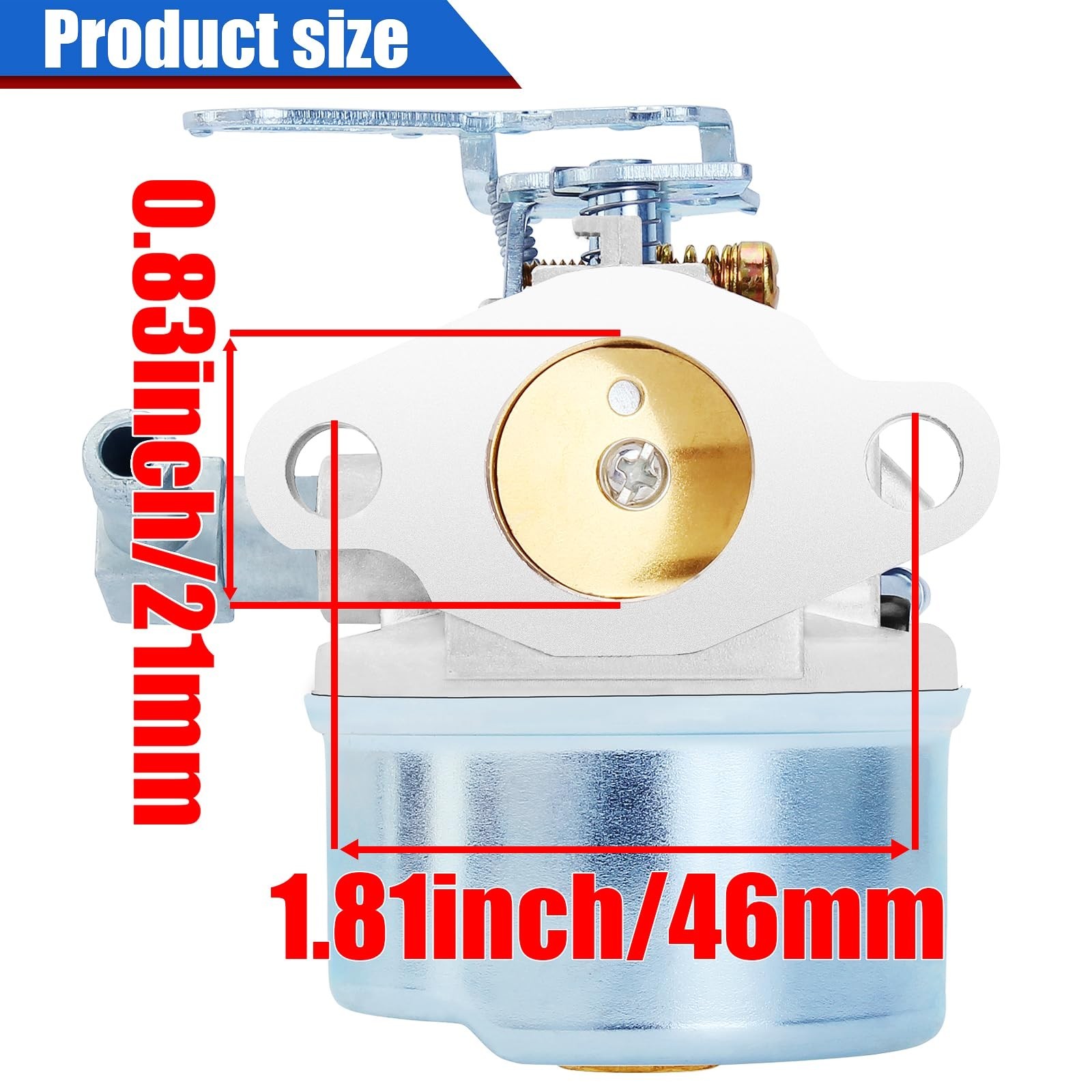 Yingshop Carburetor Compatible for Tecumseh 632107 632536 640084 640105 64029...