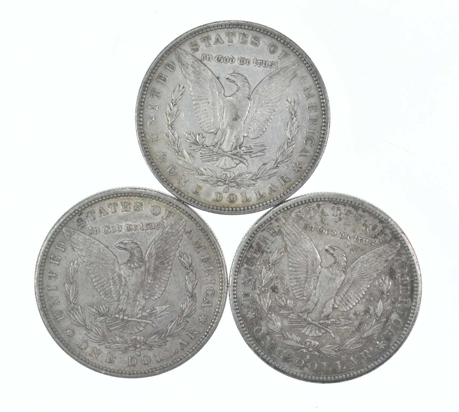 XF 1887-S Morgan Silver Dollar (1 coin)