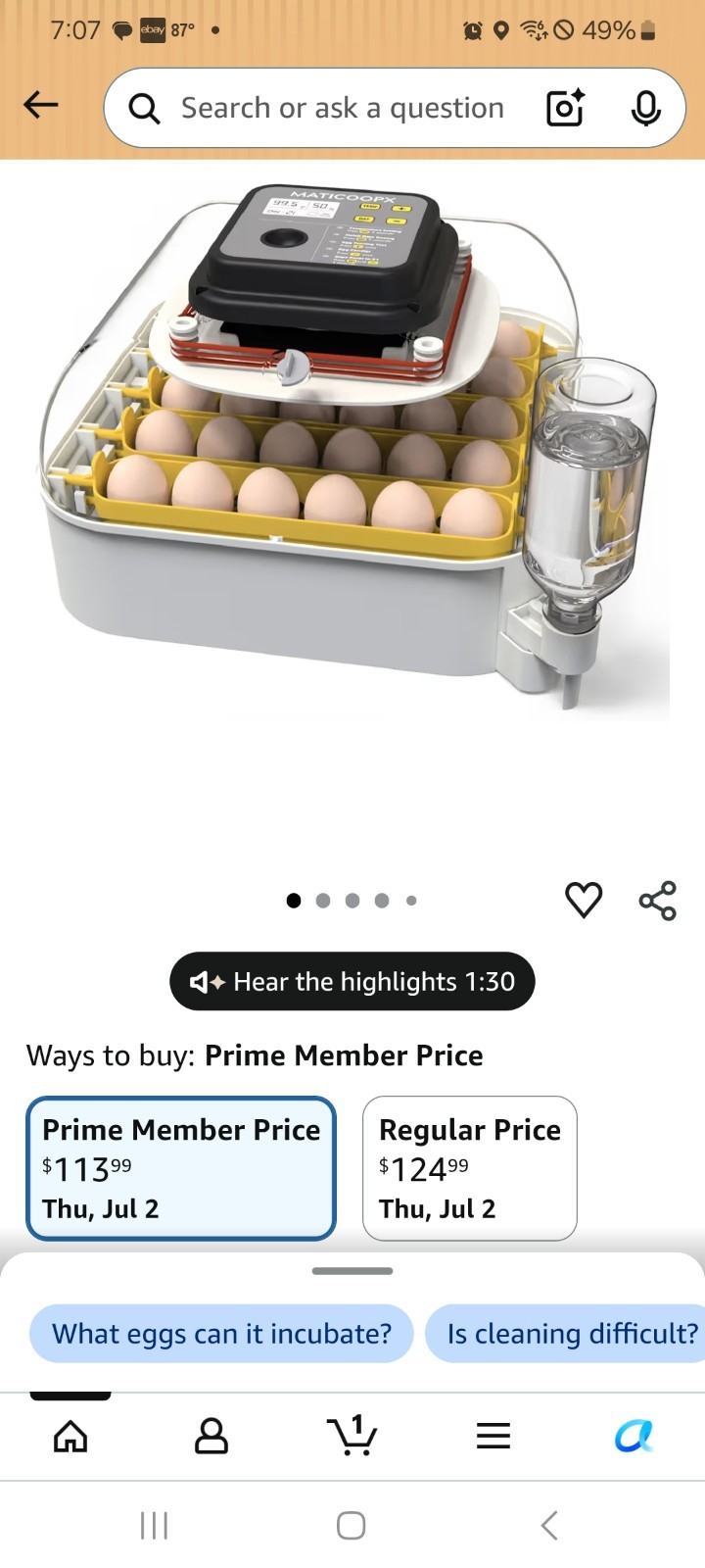 maticoopx 30 egg incubator