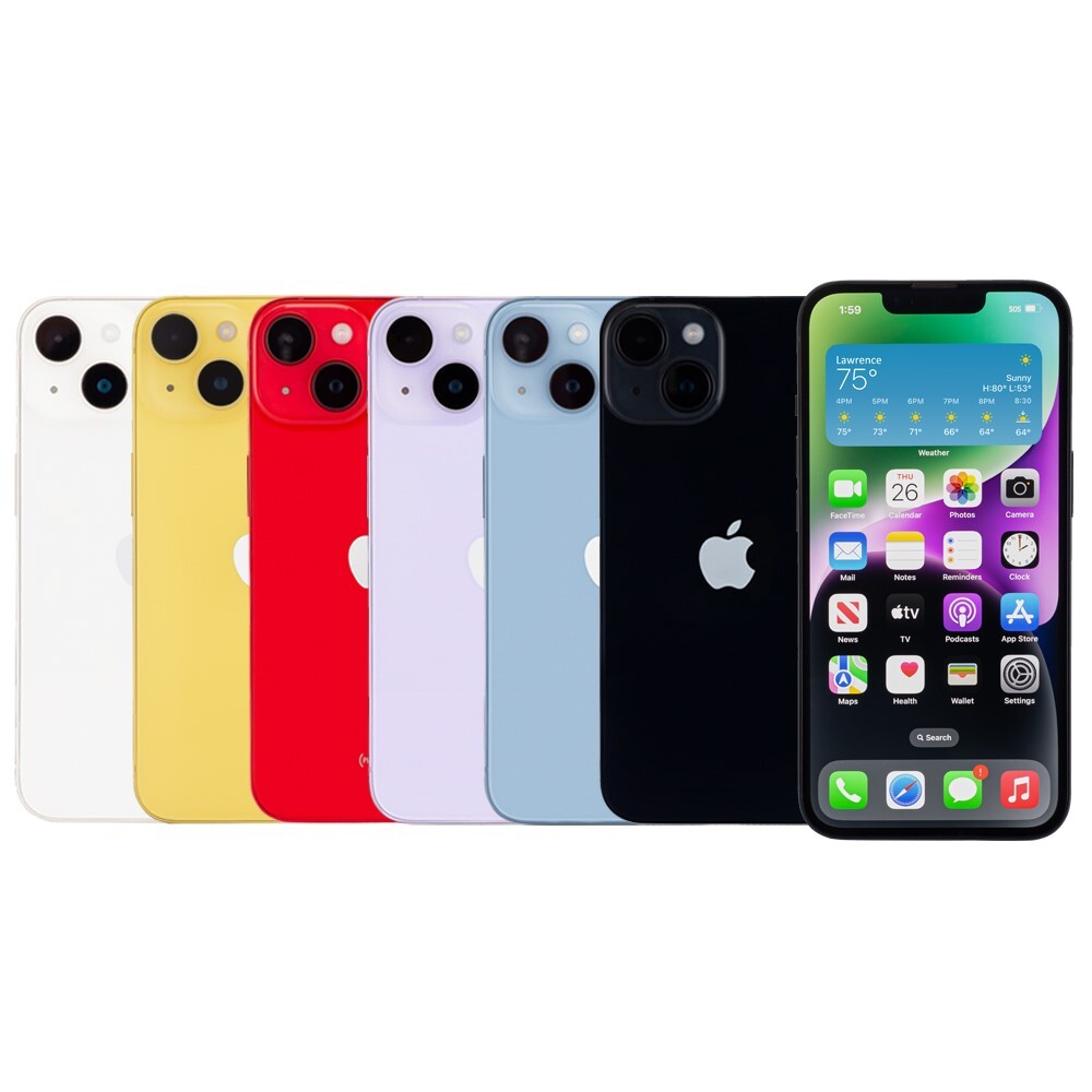 Apple iPhone 14 512GB Factory Unlocked AT&T T-Mobile Verizon Fair Condition