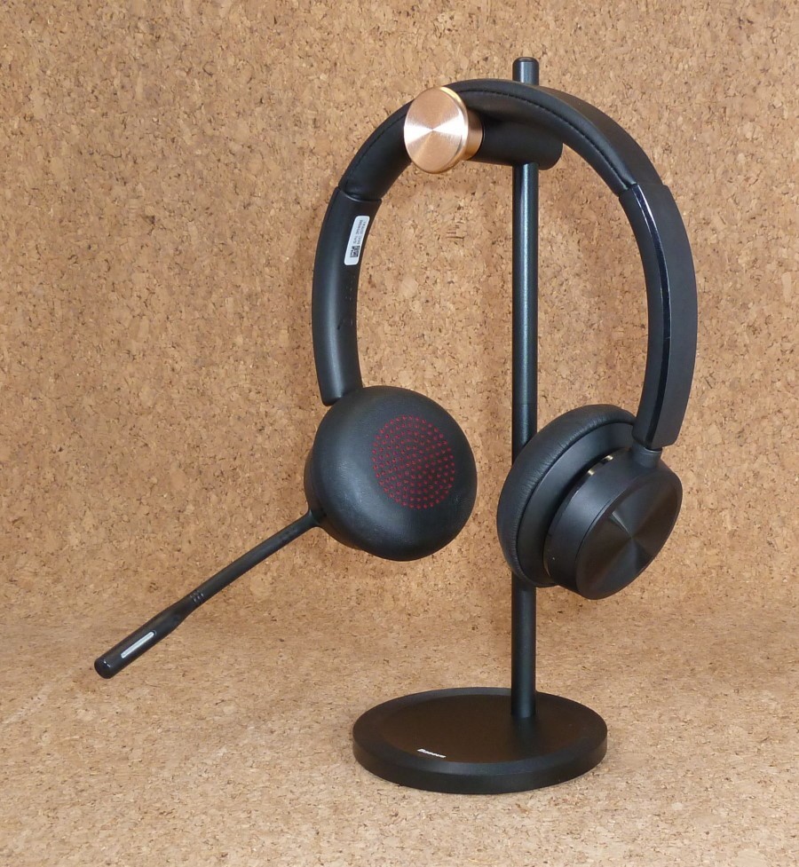 Poly Savi 7320 Office Wireless Headset 215201-01- great clean condition