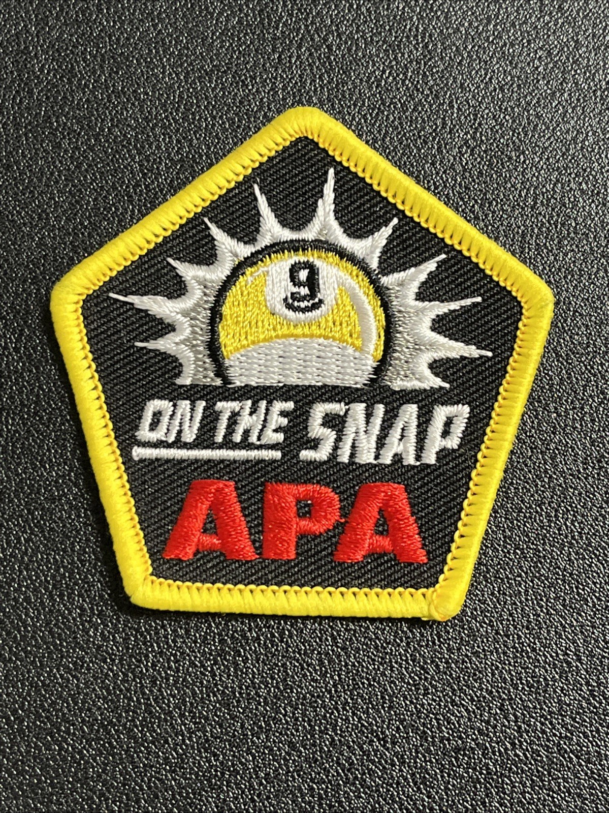 APA American Poolplayers 9 Ball On The Snap Patch