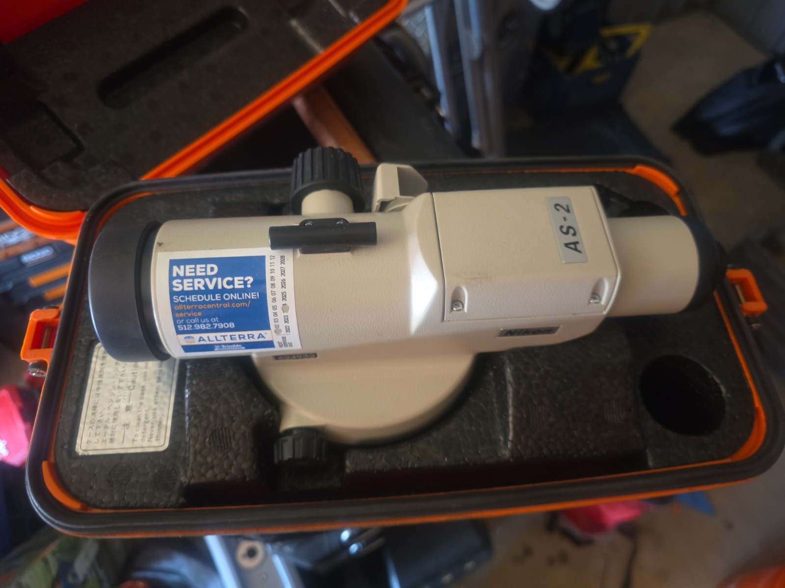 Nikon AS2.(34x) Automatic level W/ Case