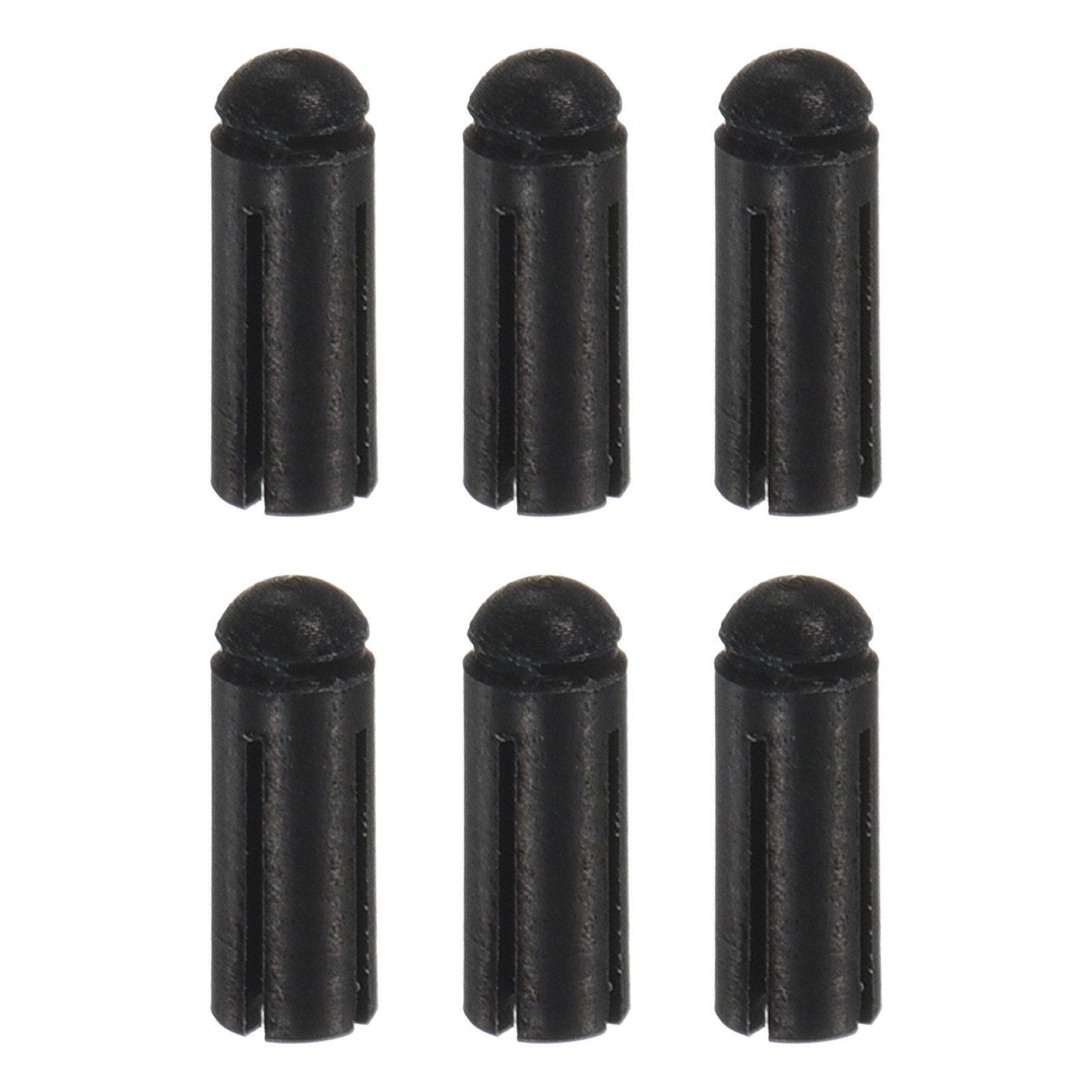 6Pcs Dart Flight Protectors,Aluminum Alloy Dart Accessory Wing Savers(Black)