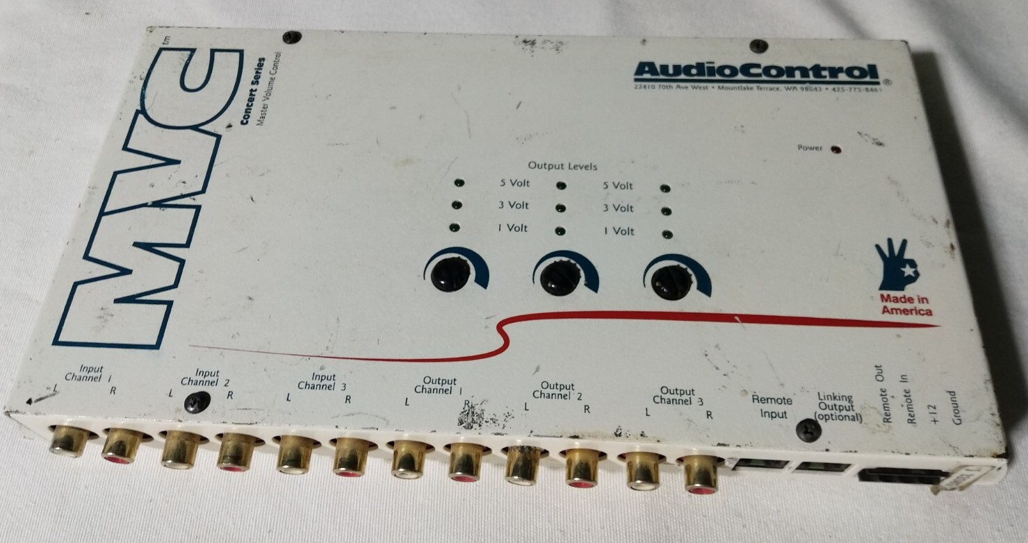 AudioControl MVC Concert Series Master Volume Control  (Used)