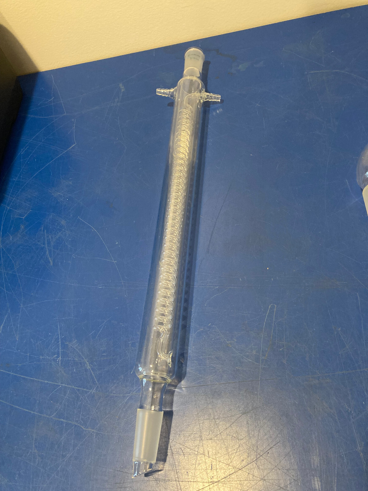 15020 Chemglass 24/40 condenser coiled reflux