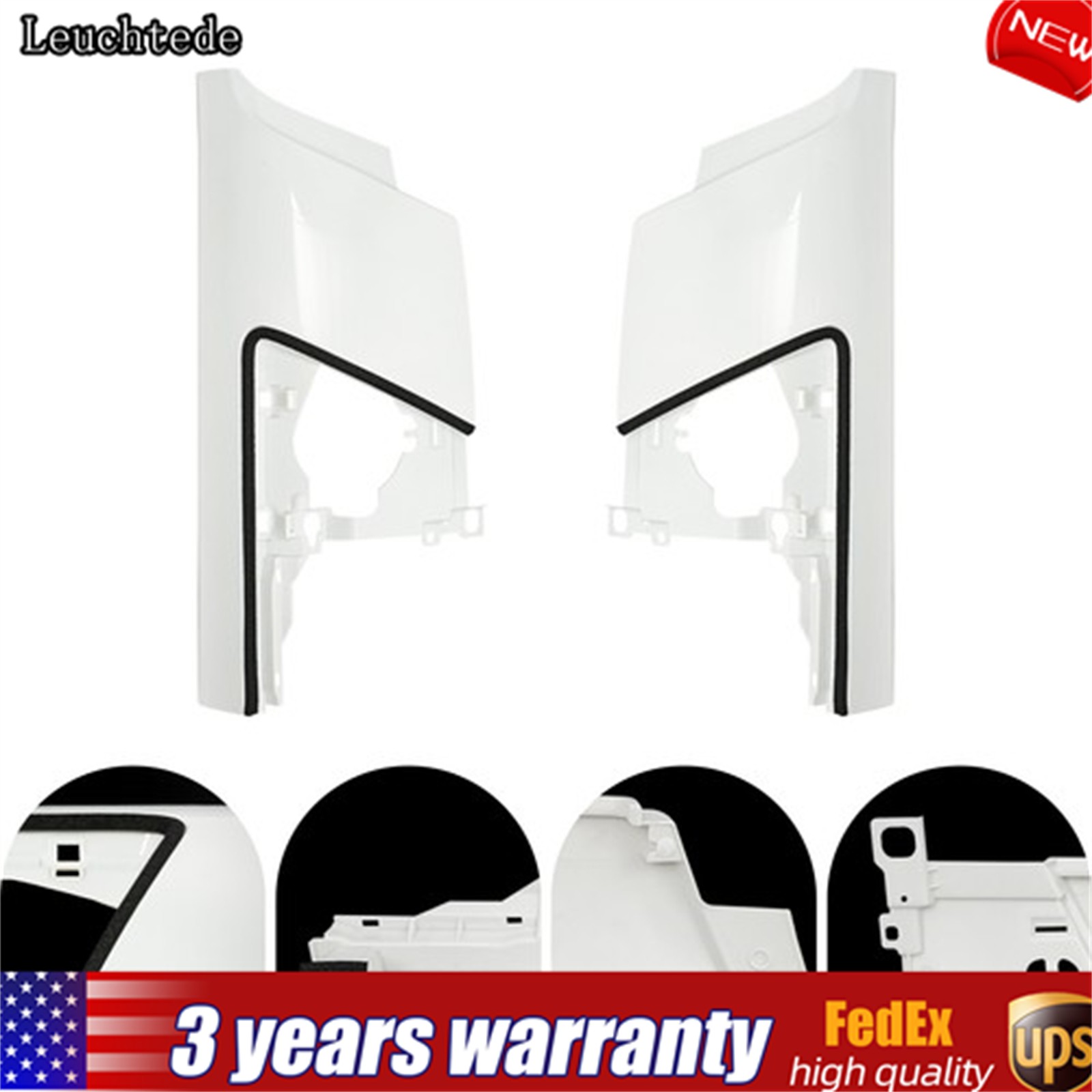 Front Panel Fit For ISUZU NPR NPR-HD NQR NRR Left & Right Side Panel 2008-2020