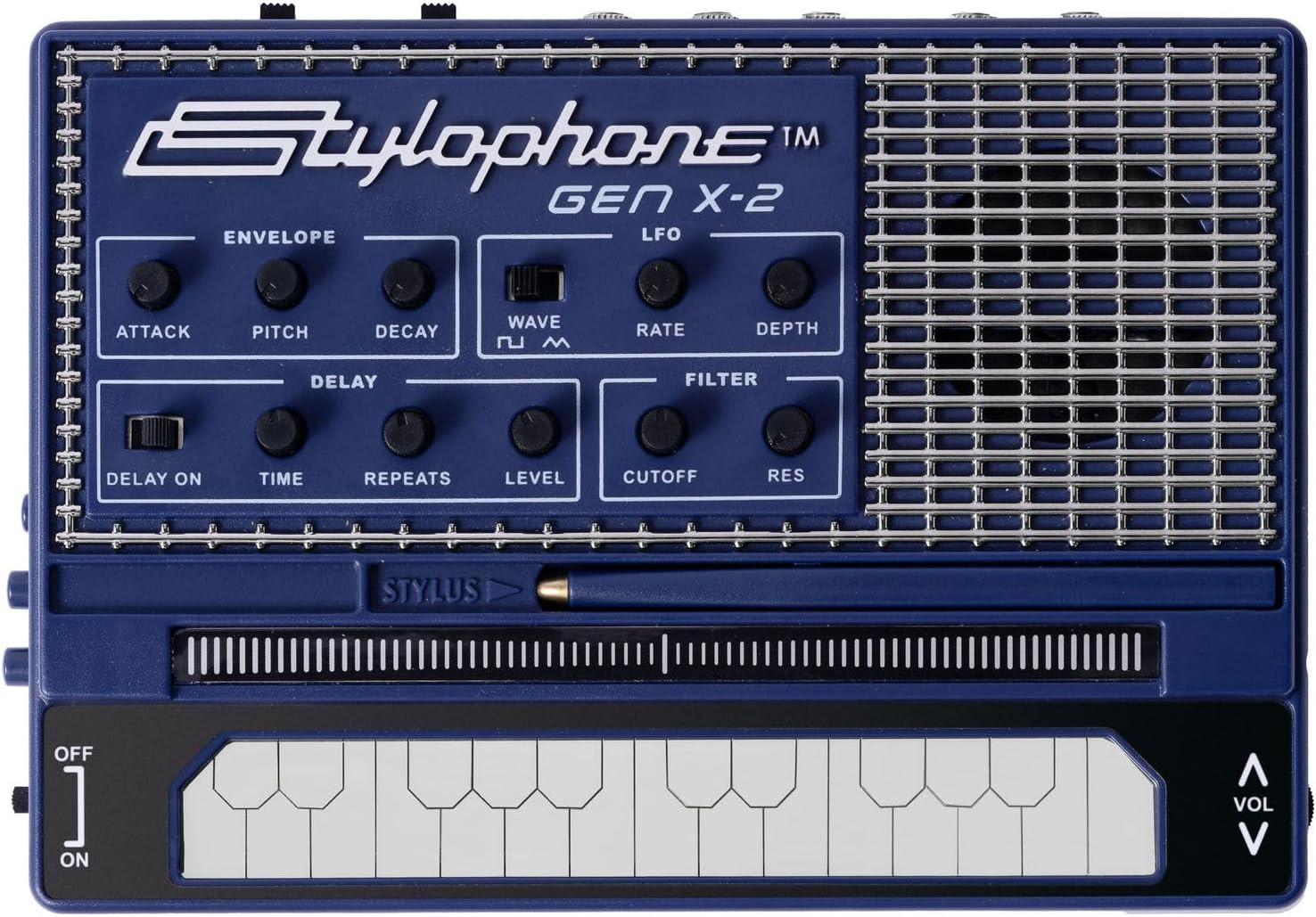 GENX-2 Portable Analogue Synthesizer with Built-In Speaker, LFO, Filter, Analogu