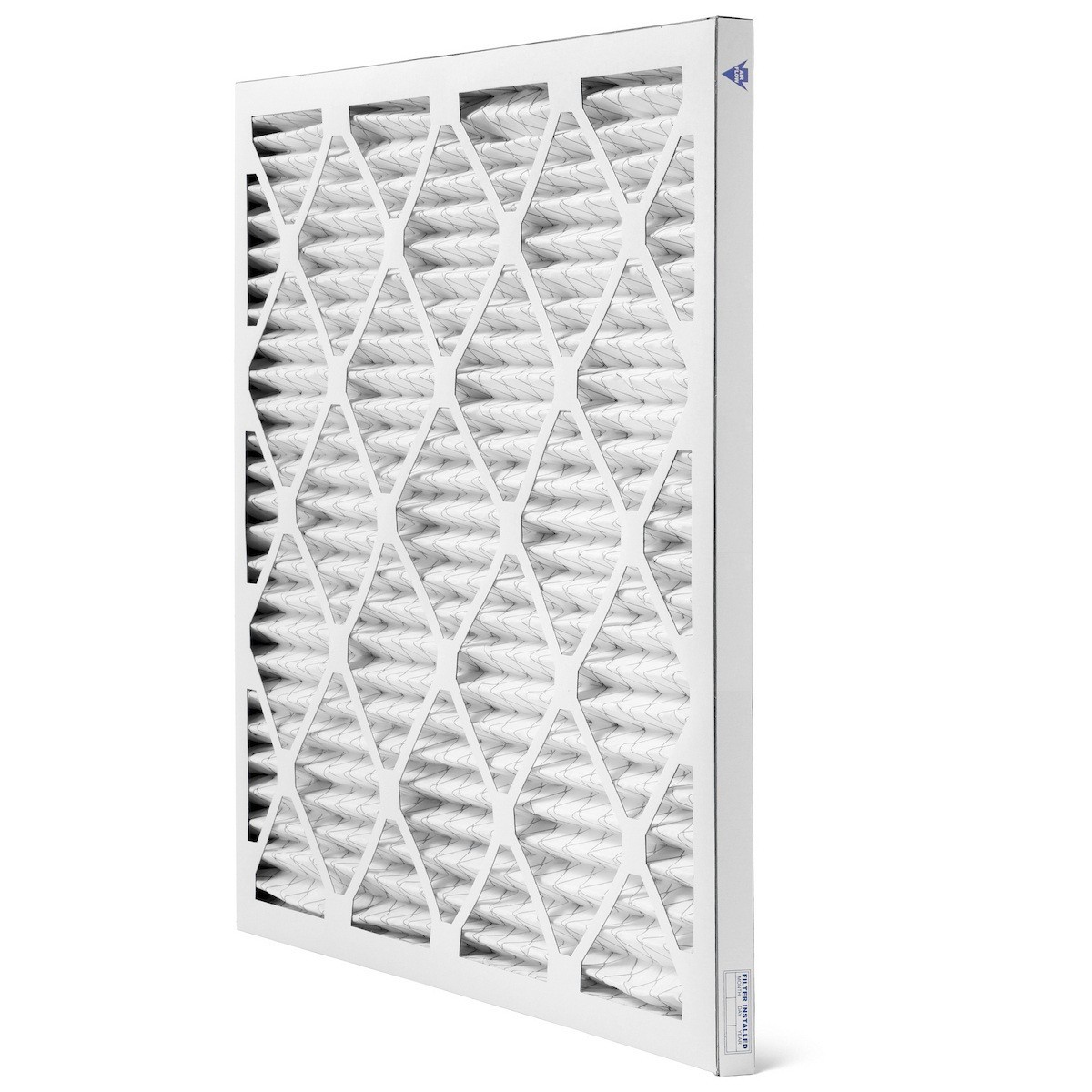 16x20x1 MERV 8 Pleated AC Furnace Air Filters.   Case of 12