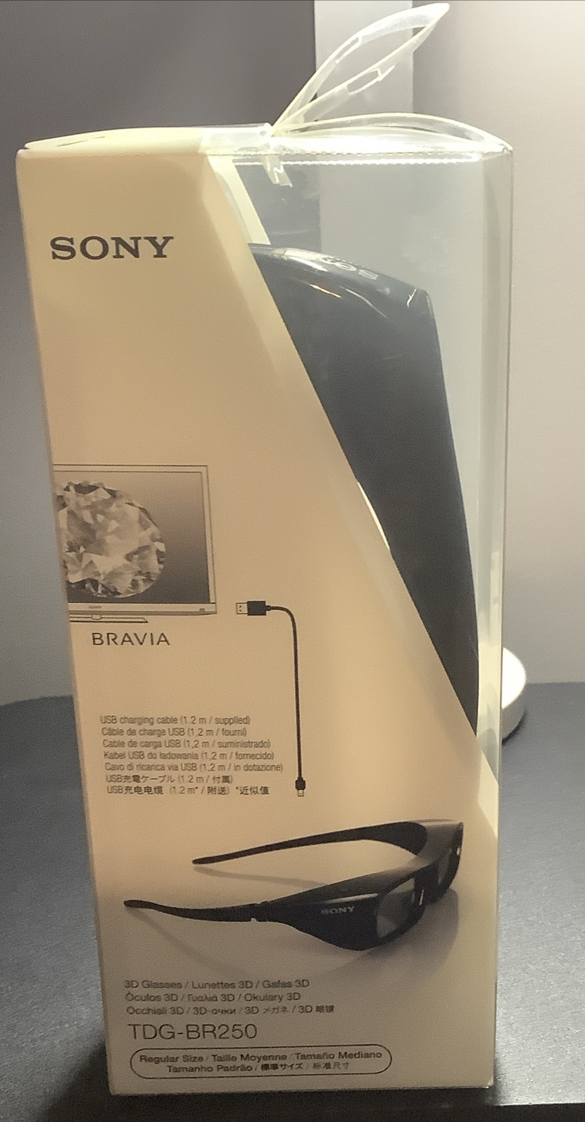 Sony TDG-BR250 Active 3D Glasses