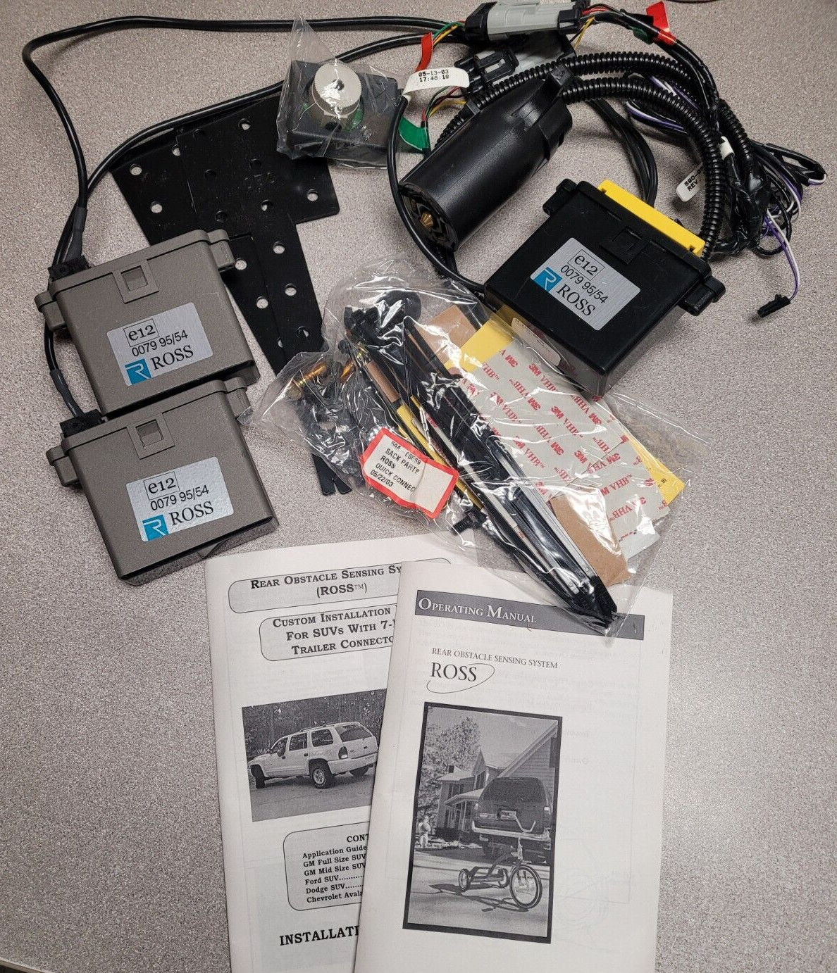 ROSTRA 250-1594QC ROSS STANDARD QUICK KIT REAR OBSTACLE SENSING SYSTEM