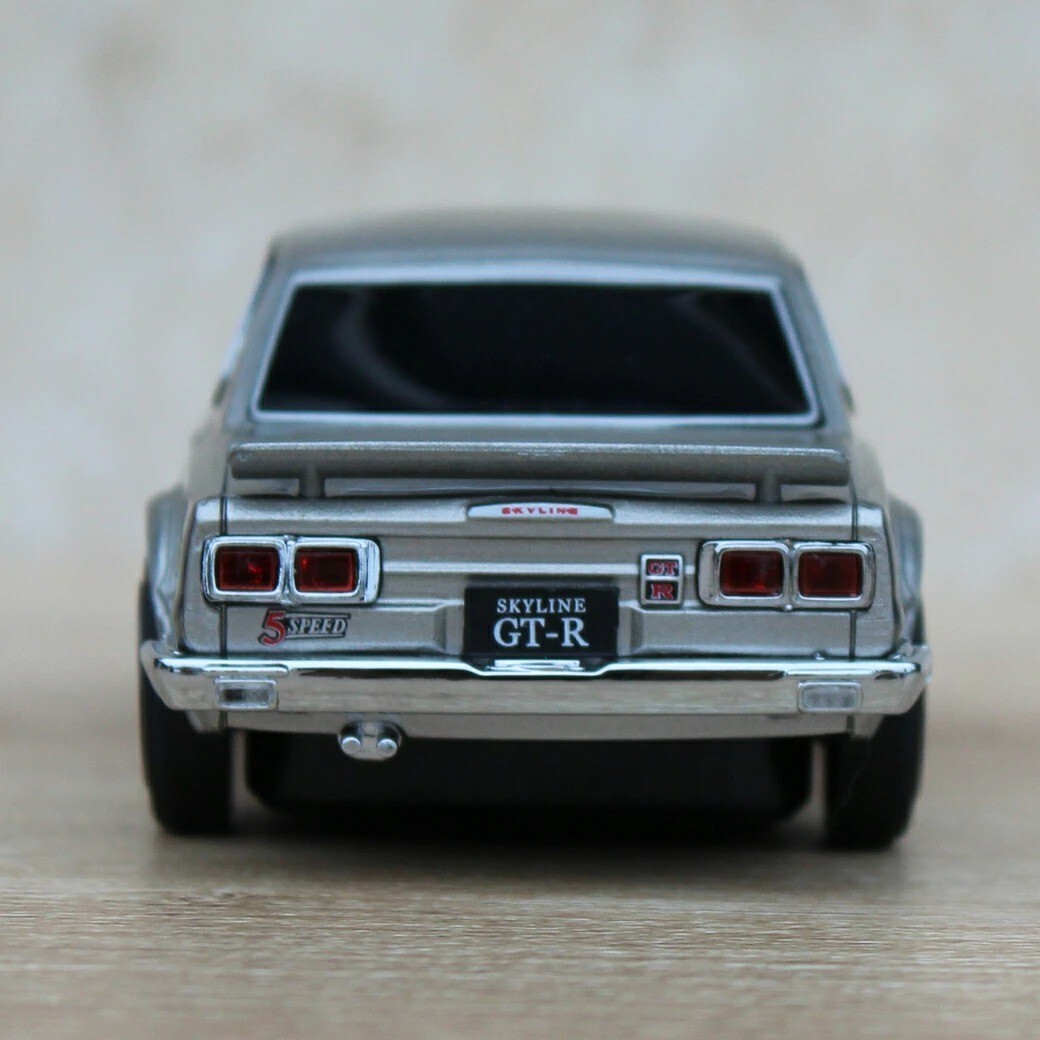 NISSAN SKYLINE 2000GT-R KPGC10 type Car Wireless PC Mouse Silver Bluetooth