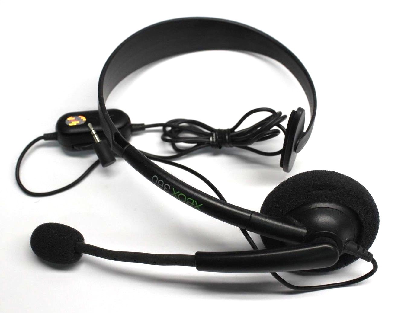 Official Microsoft Xbox 360 Wired Headset with Noise Cancelling Microphone