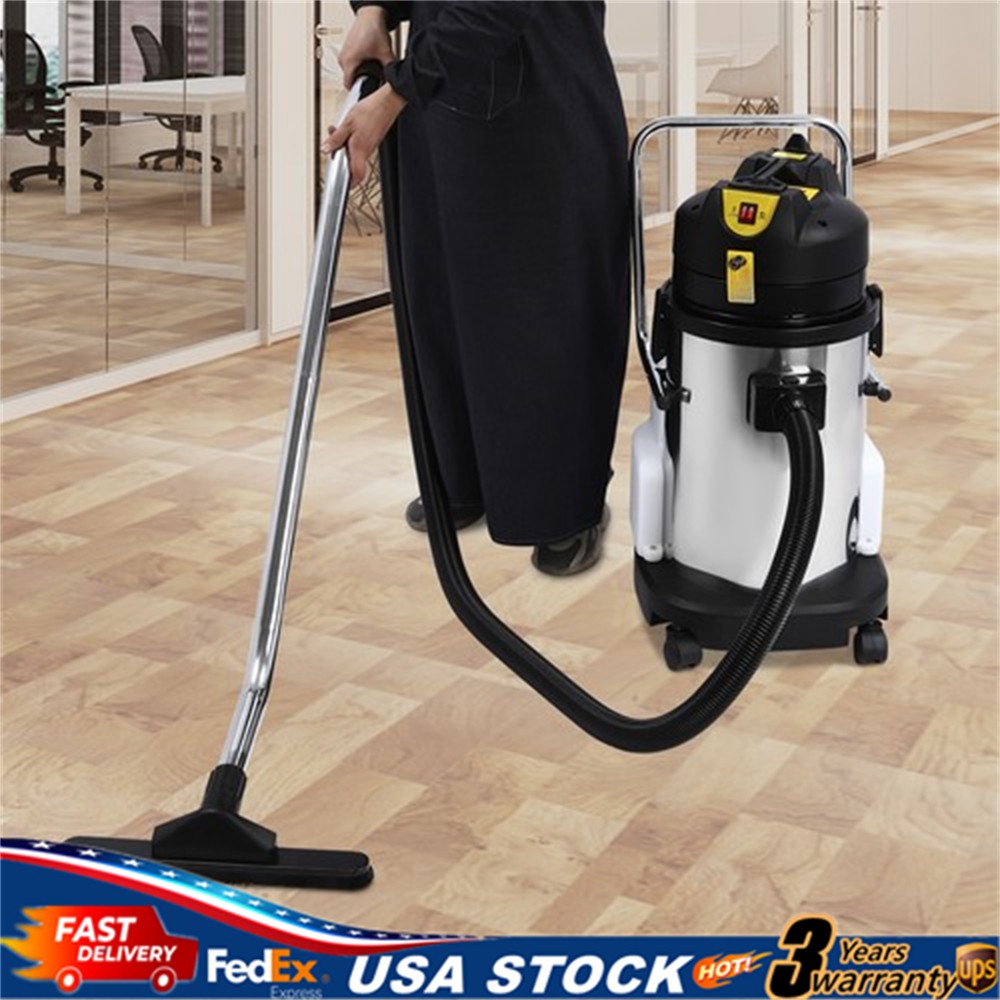 3in1 30L Commercial Carpet Cleaning Machine,Vacuum Cleaner Extractor Wet & Dry