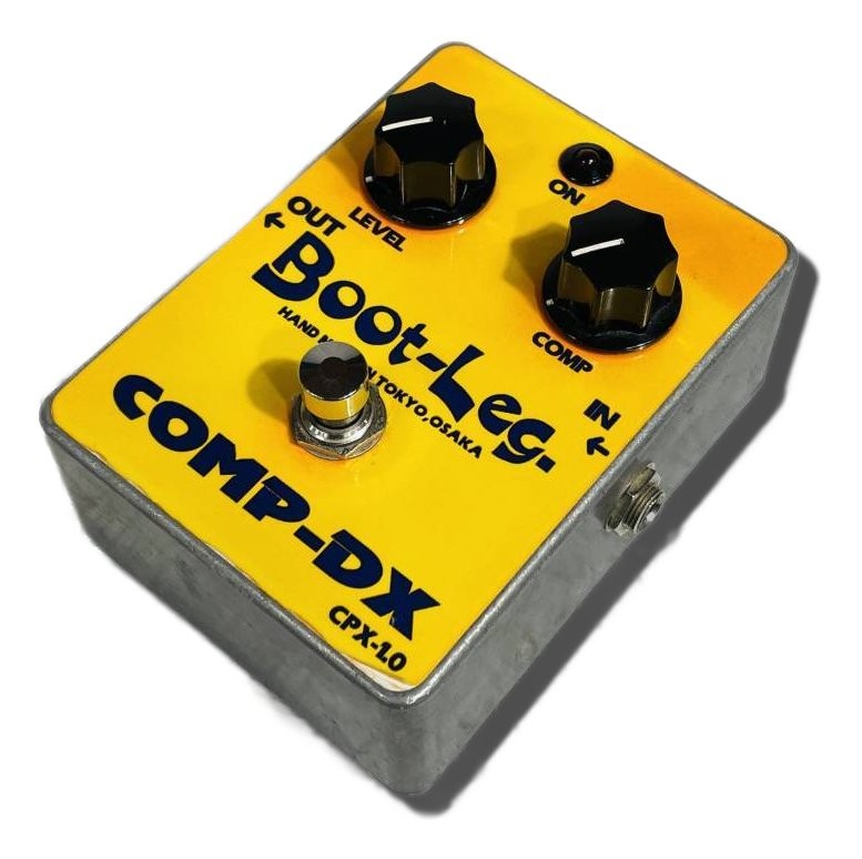 Boot-Leg CPX-1.0 Comp-DX Compressor Pedal 4582 Tested & Works