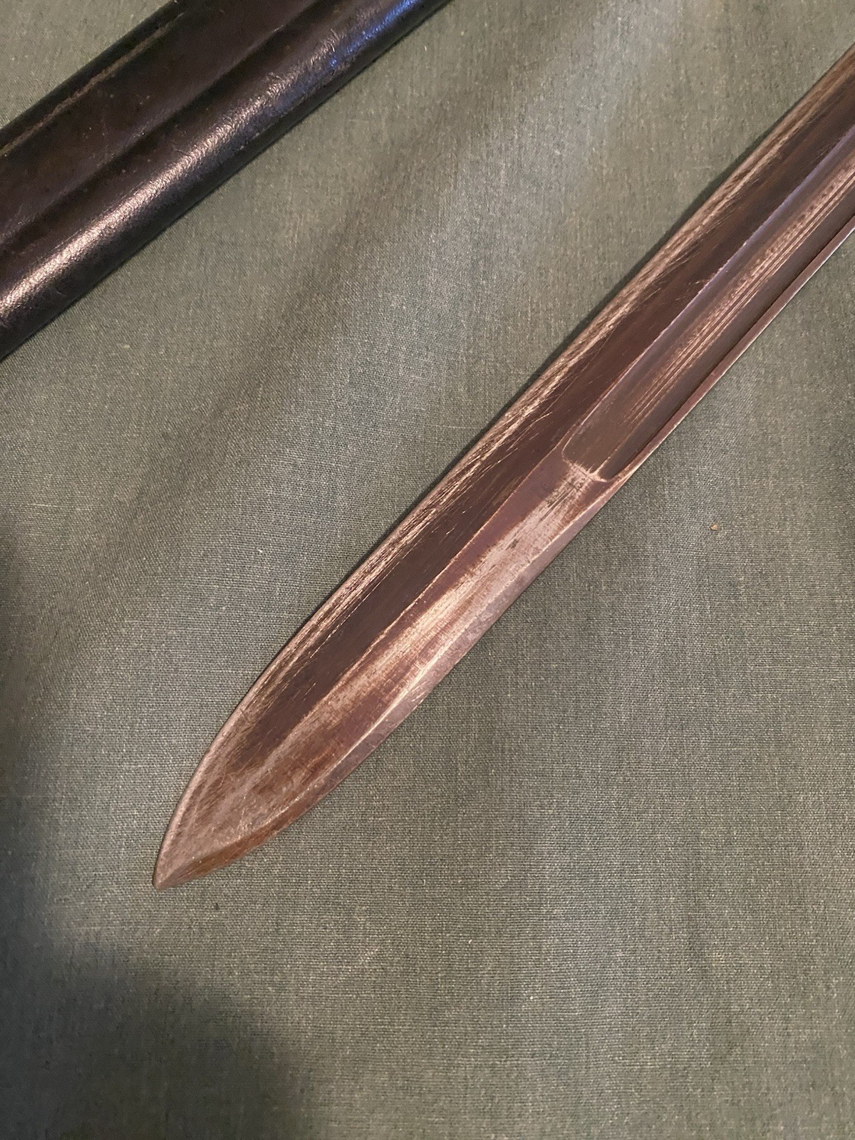 Vintage Original WW2 Italian Bayonet 1941