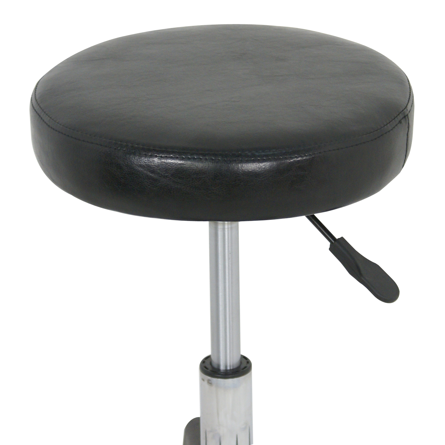 2PCS Adjustable Hydraulic Rolling Salon Stool Tattoo Massage Facial Spa Chair