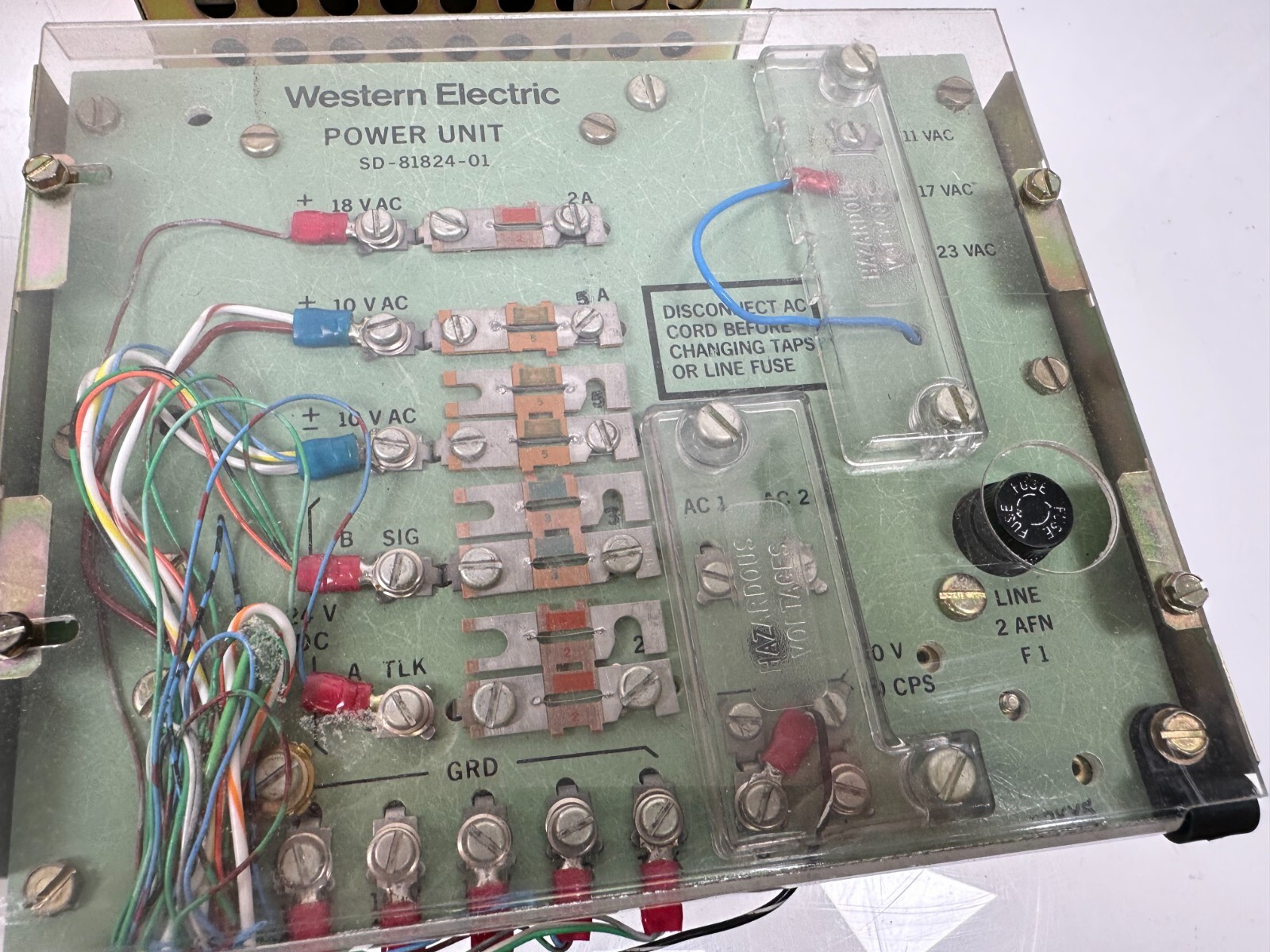 WESTERN ELECTRIC SD-81824-01, 19C4A Power Unit, BELL SYSTEM