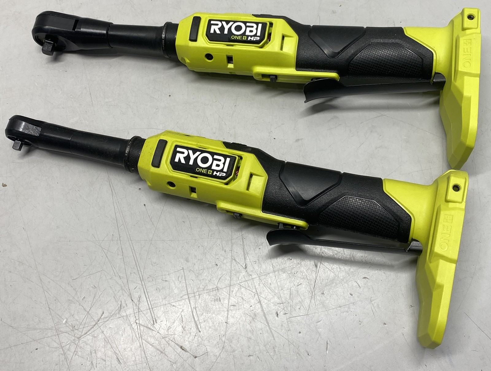 Ryobi One+ 18V 1/4 in. and 3/8 in. Extended Reach Ratchet Kit (Tools Only)