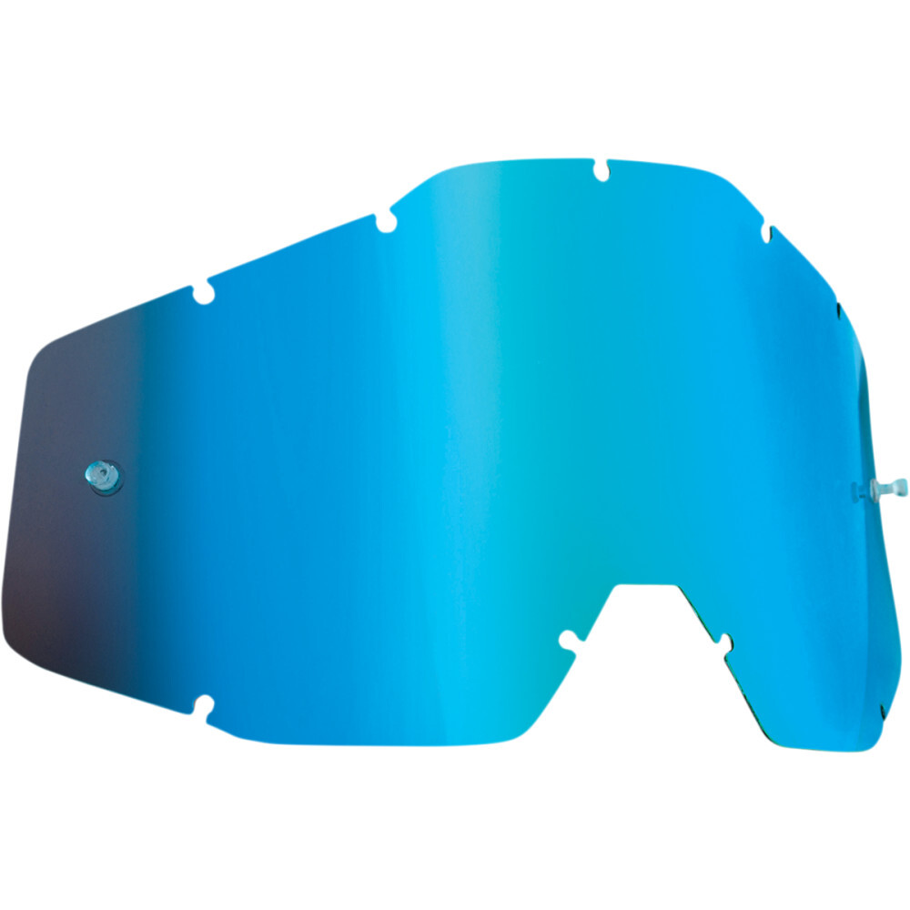 FMF Vision PowerBomb/PowerCore Lens - Blue Mirror/Blue