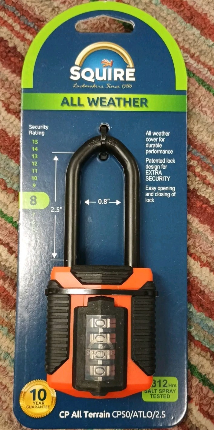 Squire Combination Lock All Weather Cp50/Alto/2.5
