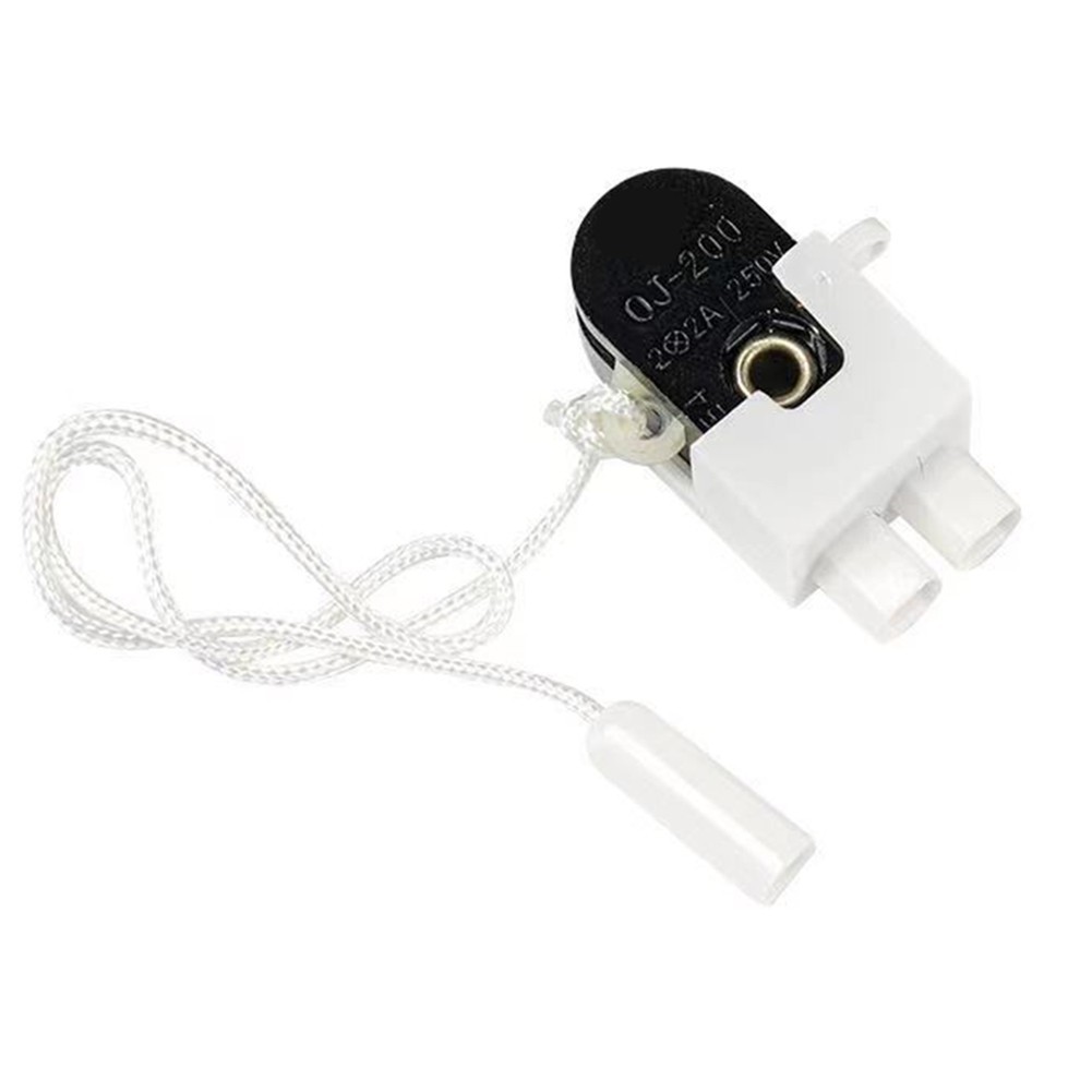 Pull cord switch Pull cord wall light switch with cord rotating pull cord switch
