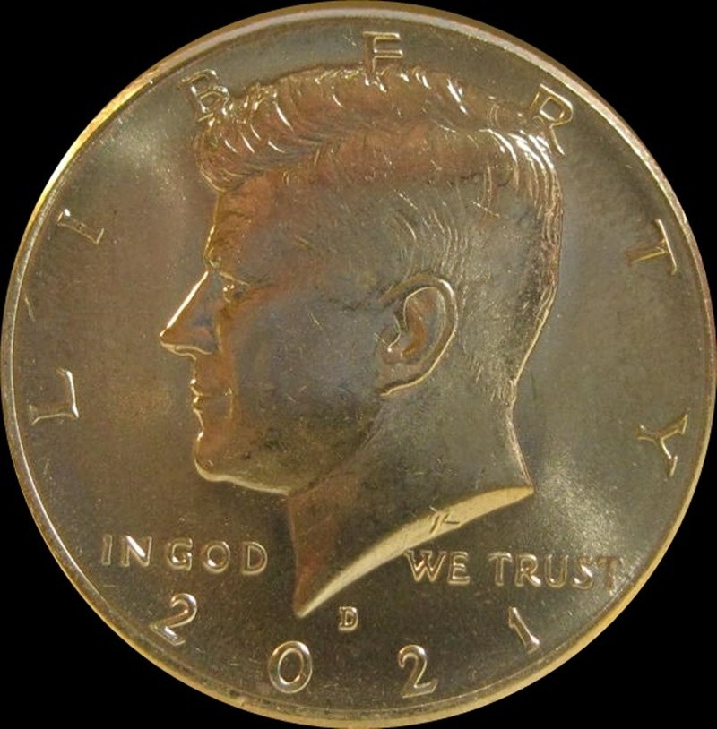 2021 D Kennedy Half Dollar-BU