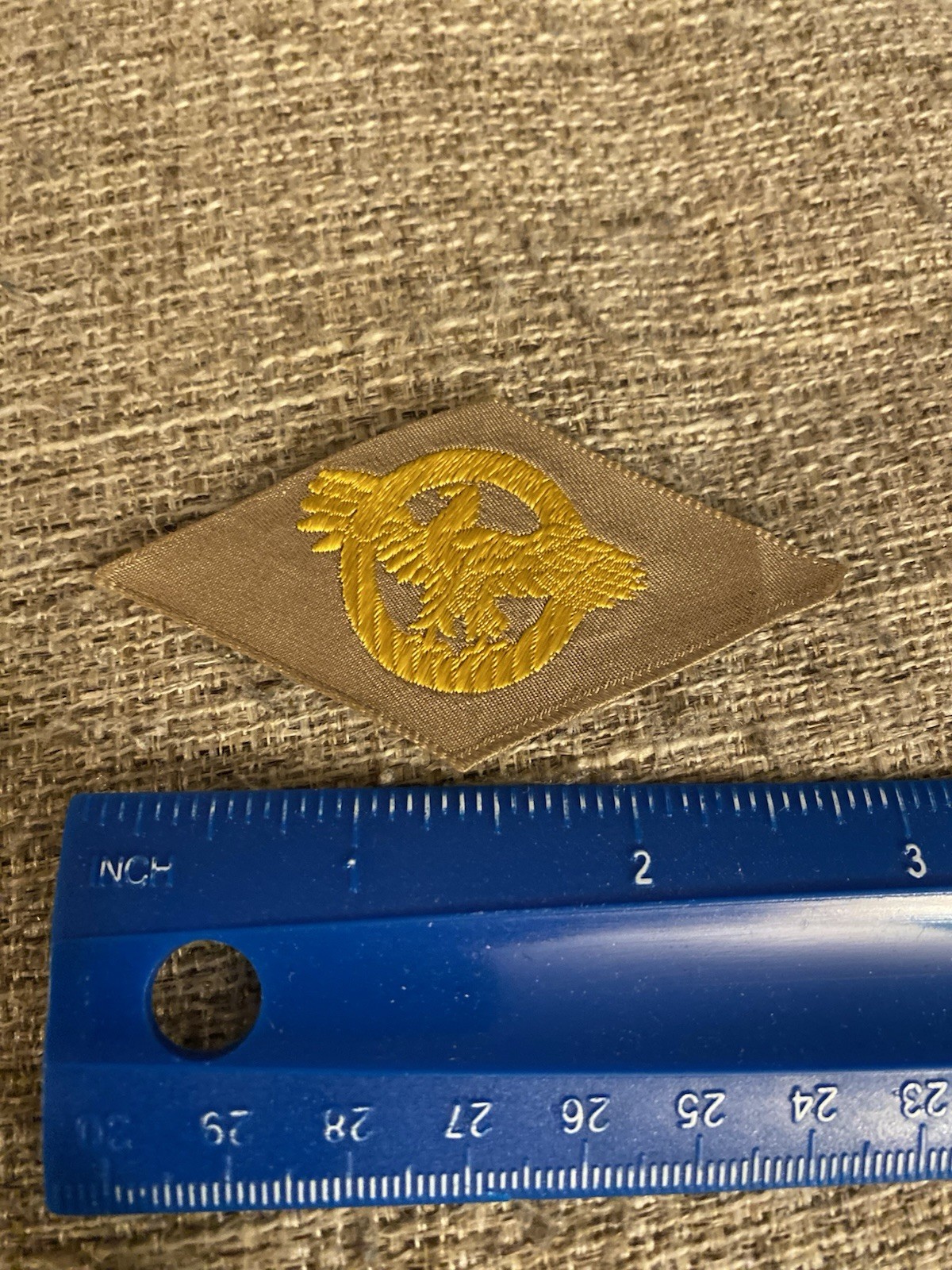 WWII Honorable Discharge US Army Patch Ruptured Duck INV11957