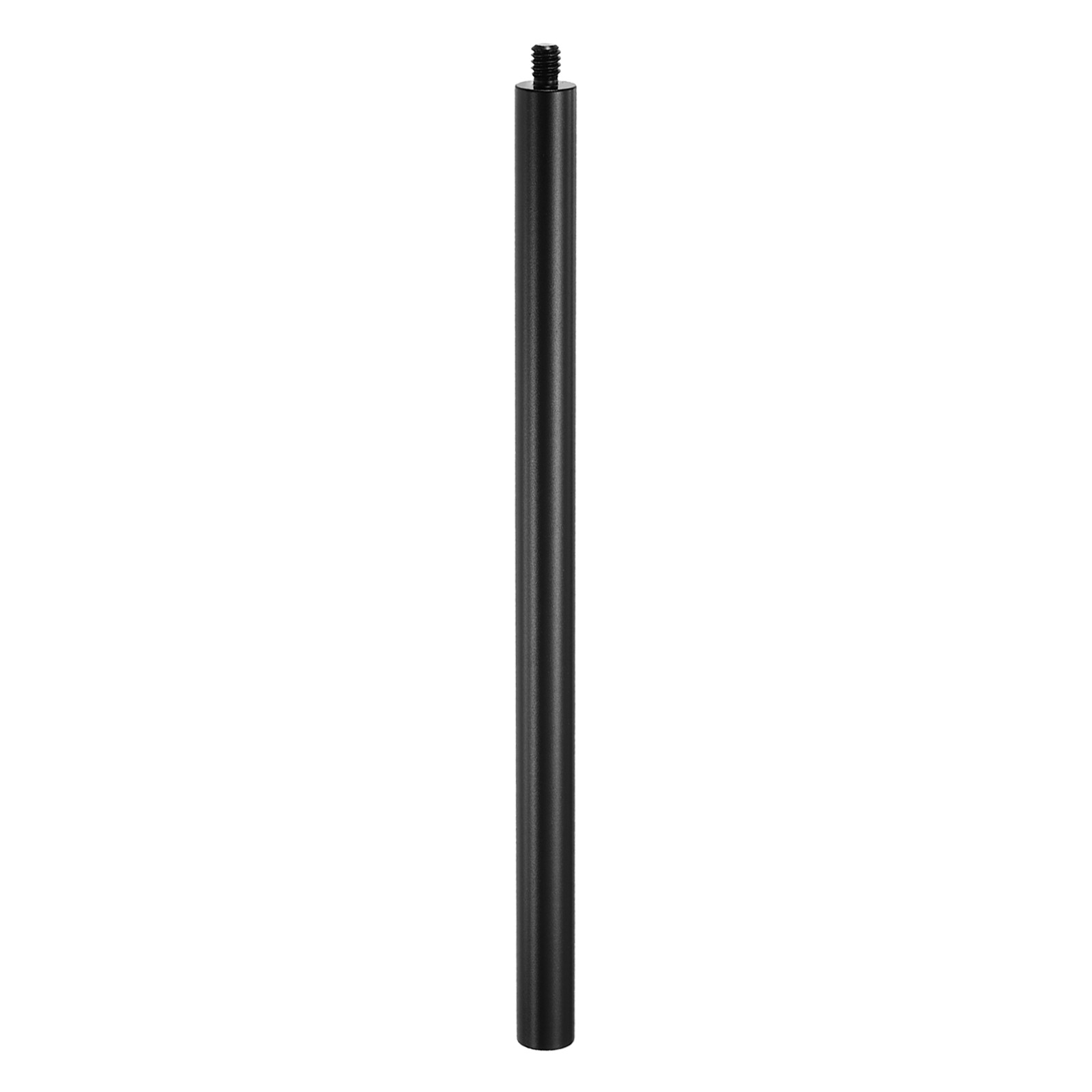 8.2" Metal Extension Rod, 1Pcs 1/4"-20 Female to Male Thread Tripod Tube Black