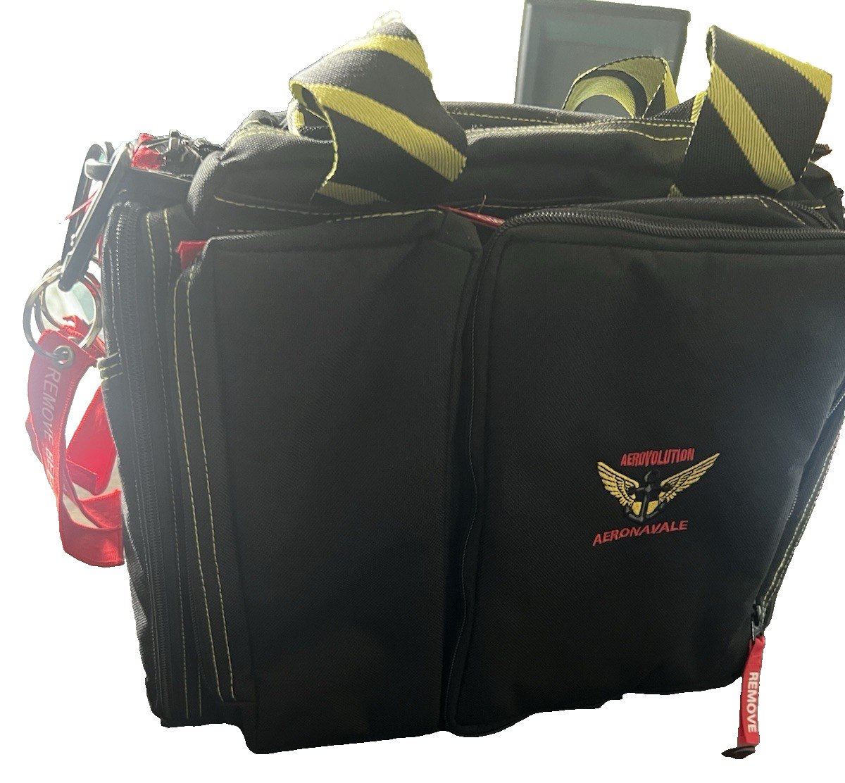 Aeronavale pilot bag- Flight Bag with Strap and Handle - Pilot Bag BRAND NEW