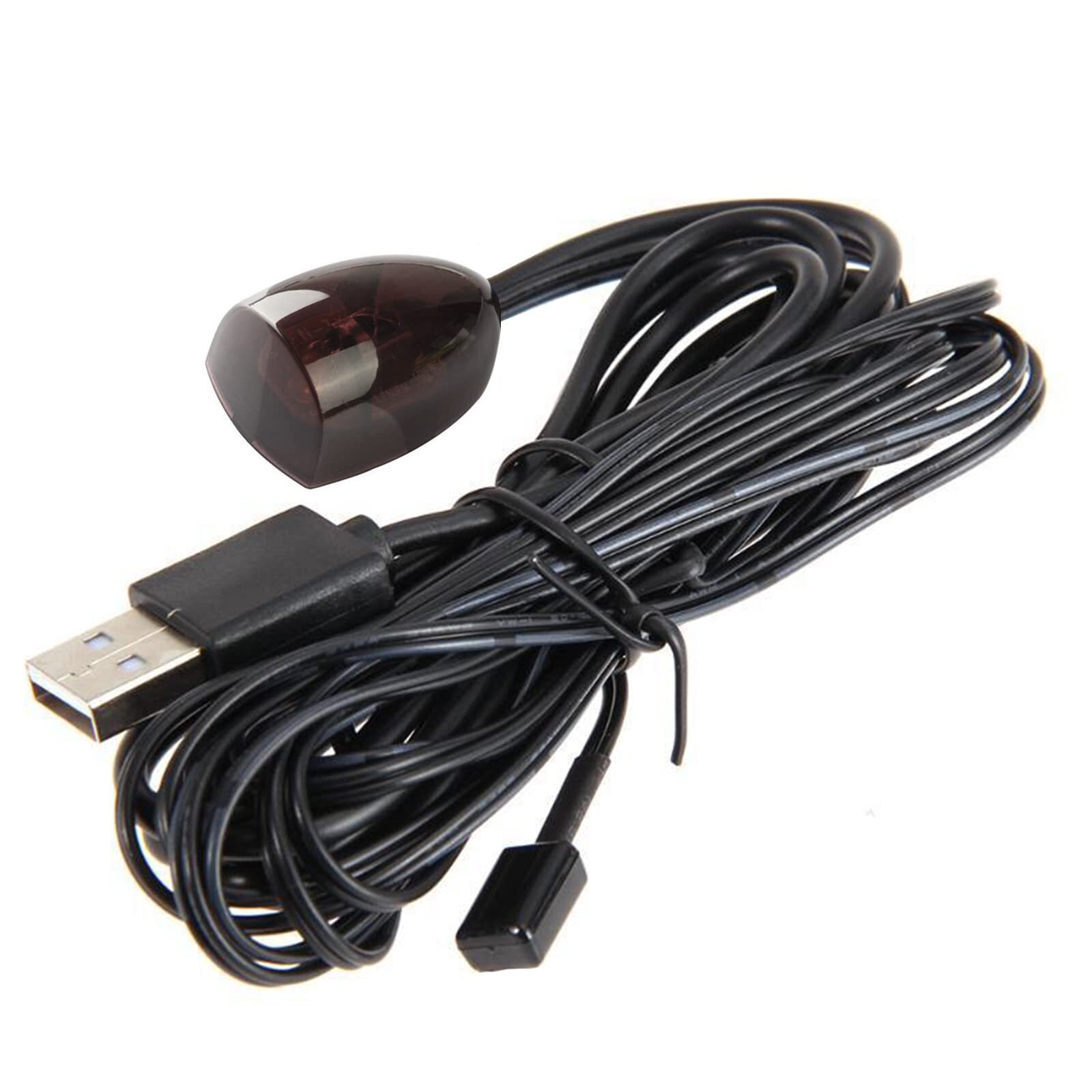 IR Receiver Transmitter Kit -10FT Infrared Remote Control Extender Cable Univ...
