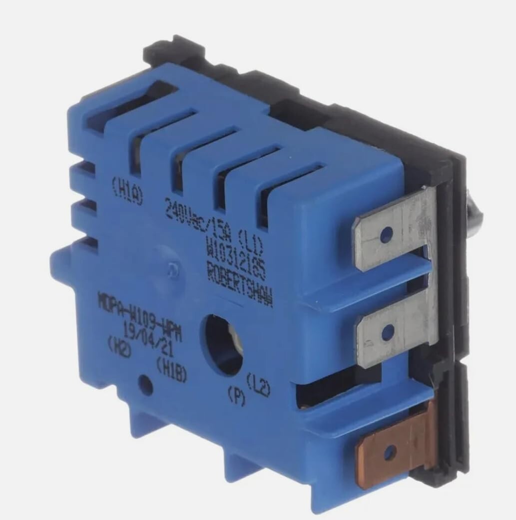 W10312185 Original Whirlpool Range Infinite Left Switch NEW OEM Genuine