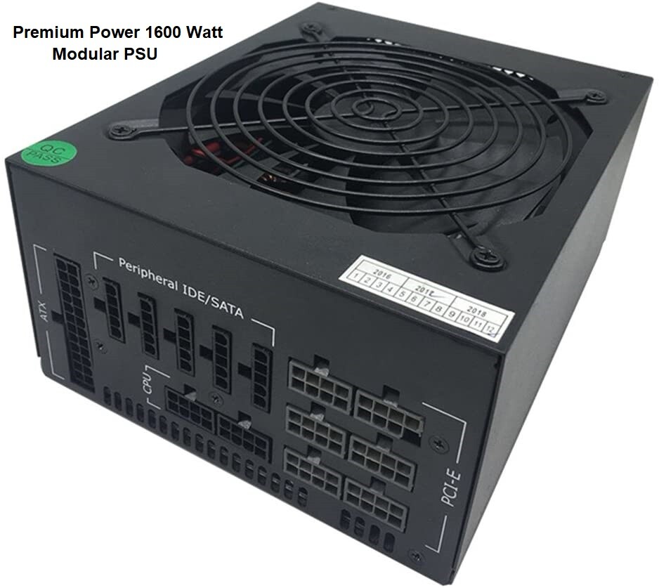 Bitcoin Mining Rig 13-GPU READY ULTRA PREMIUM Cryptocurrency Miner BITPUNISHER
