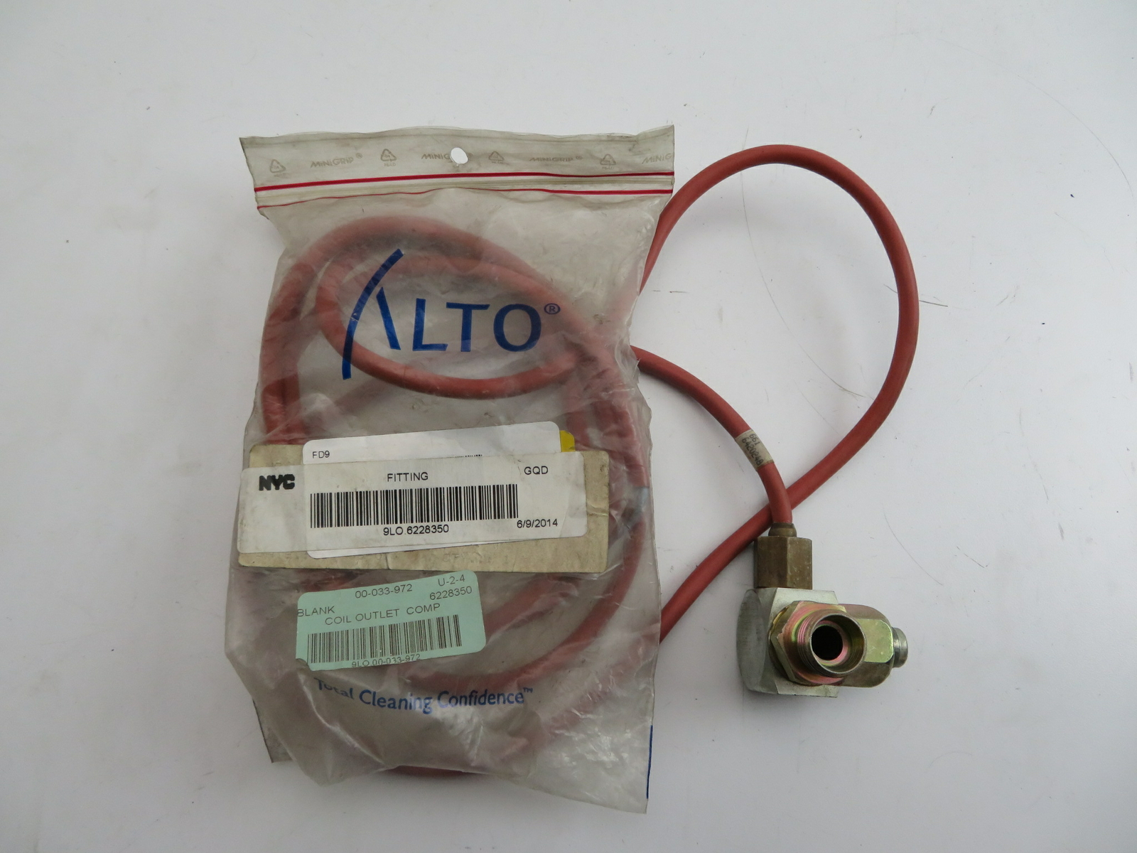 Nilfisk-ALTO Altec 6228350 Coil Elbow Complete Outlet