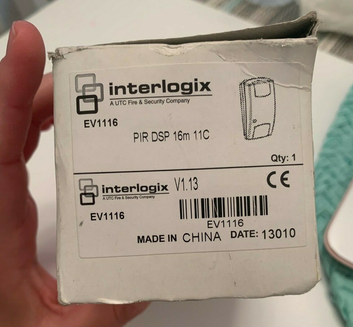NEW Interlogix Aritech PIR Motion Sensor EV1116
