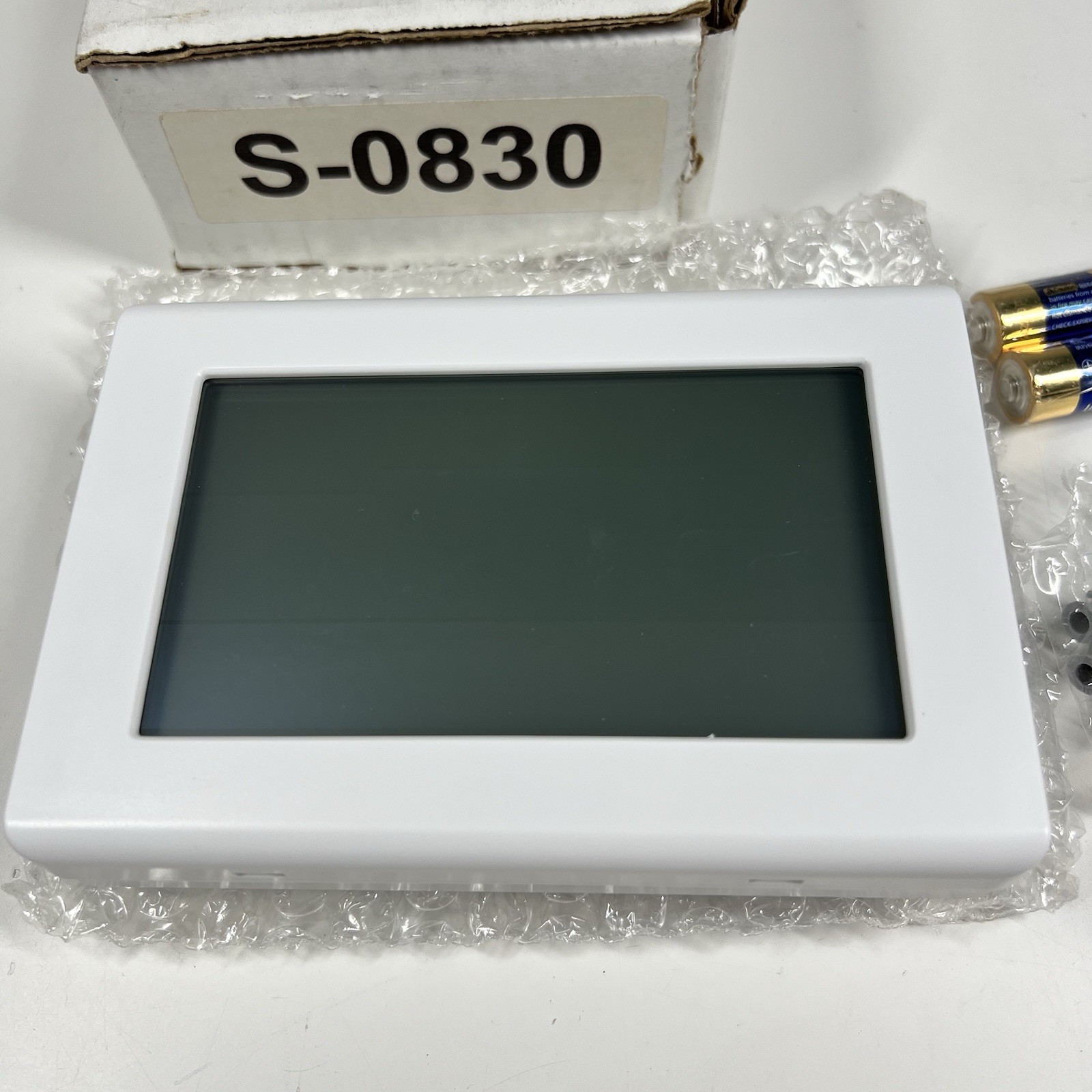 Advanced Radiant Systems Hale 2-Stage Touch Screen Digital Thermostat White NEW