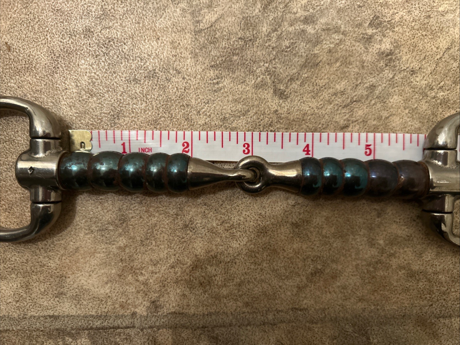Trust Eggbutt Single Joint Blue Sweet Iron Cherry Roller Bit 5.75”