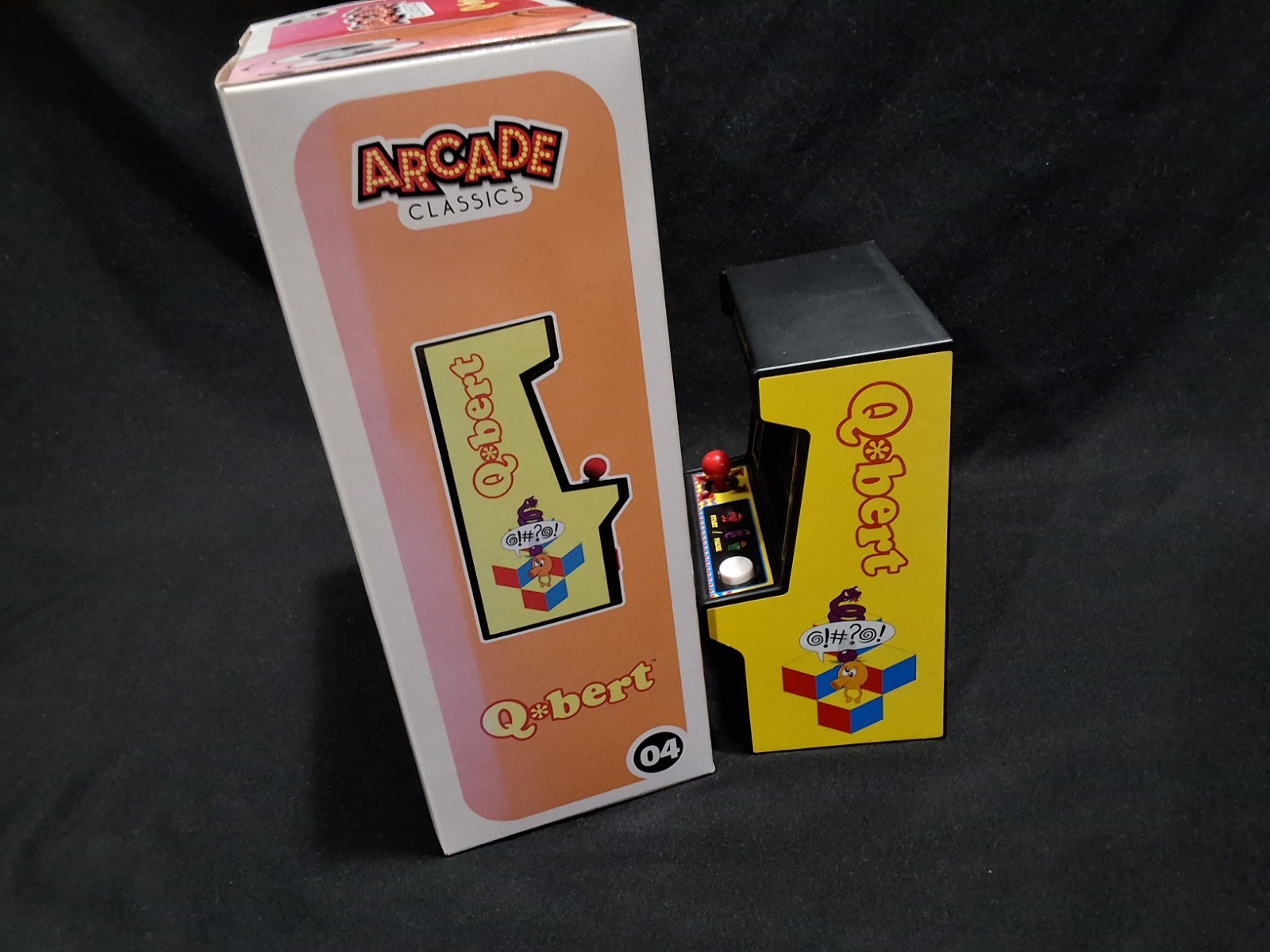 Basic Fun Arcade Classics Q*bert Mini Arcade Machine 2016 Reproduction