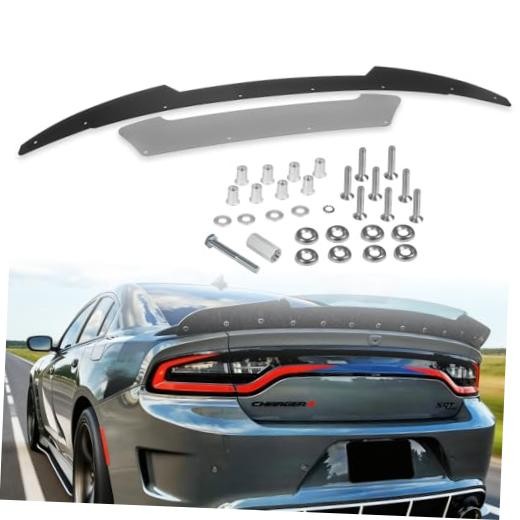 Venom V2 Rear Wickerbill Spoiler for Dodge Charger 2015-2024 SRT ScatPack