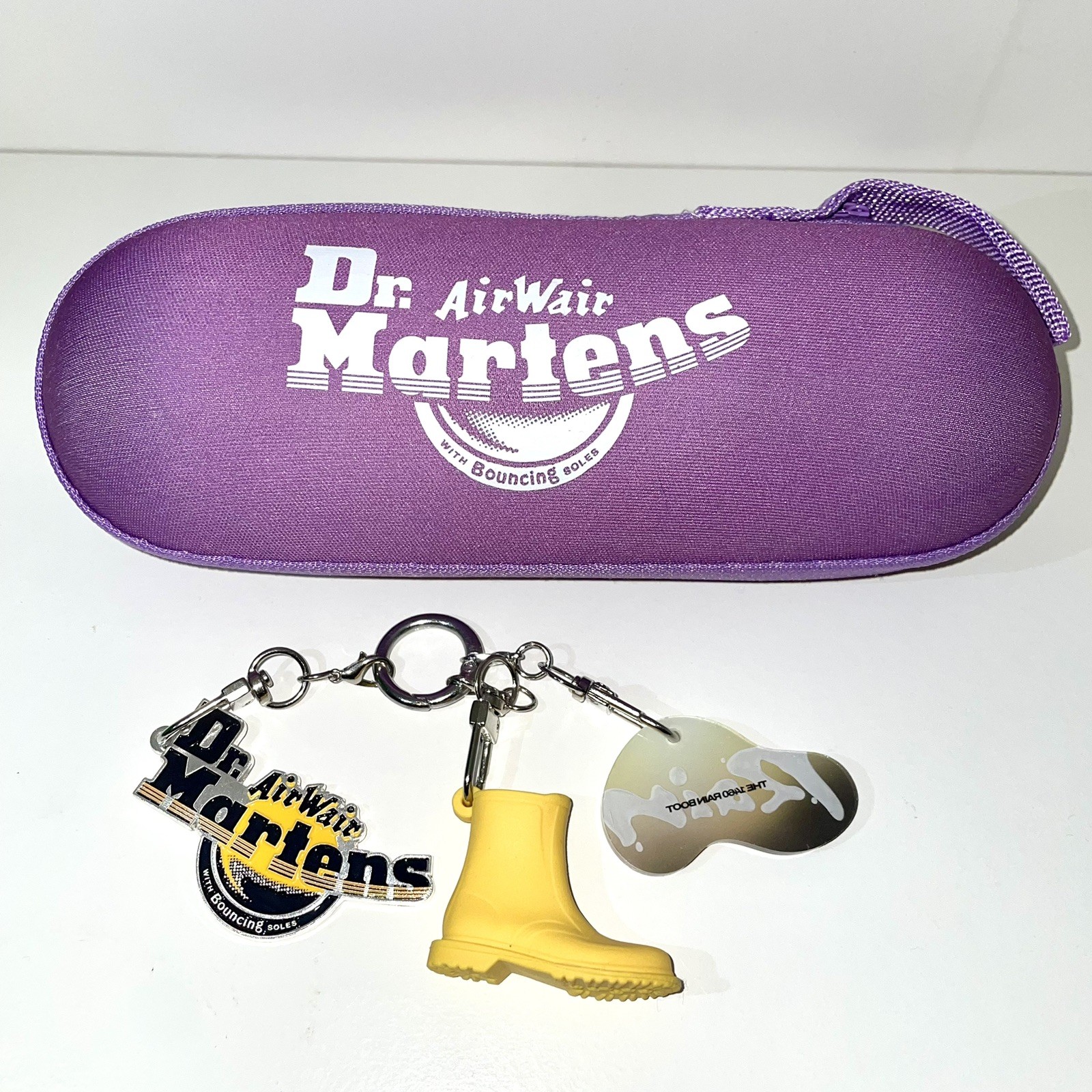 Dr. Martens Umbrella With Carrying Case & Key Chain Limited Edition