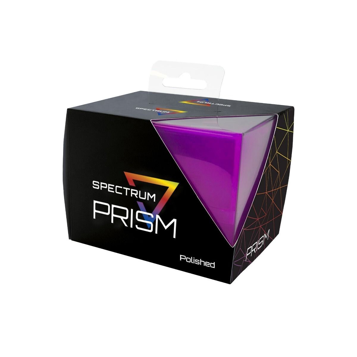 1 BCW Ultra Violet Smooth Glossy Prism Deck Case
