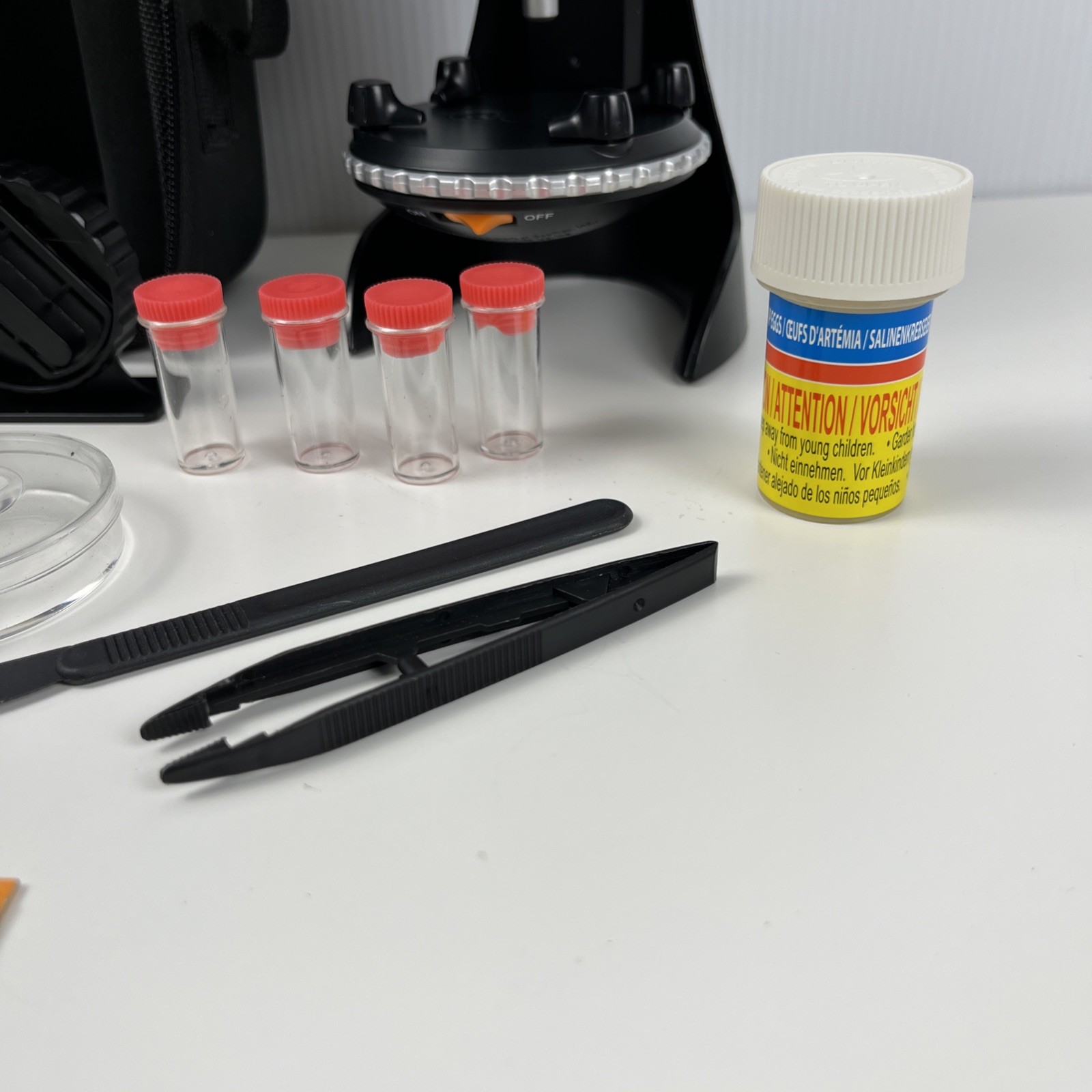 Edu Science 600x View Microscope With Case Edu Science Microscope For Kids