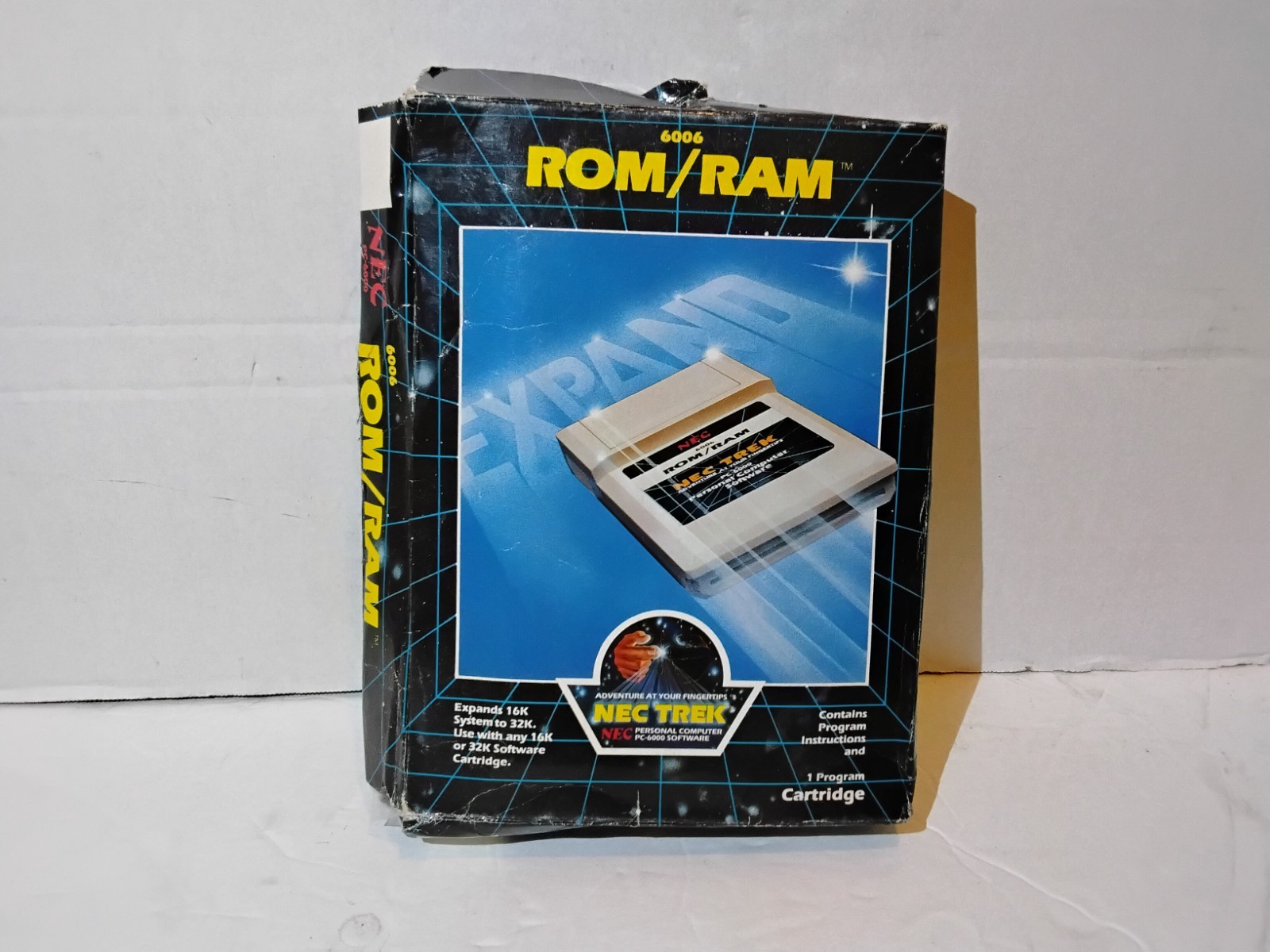 NEC TREK Rom/Ram Cartridge PC-6000/6001A CIB RARE US VERSION