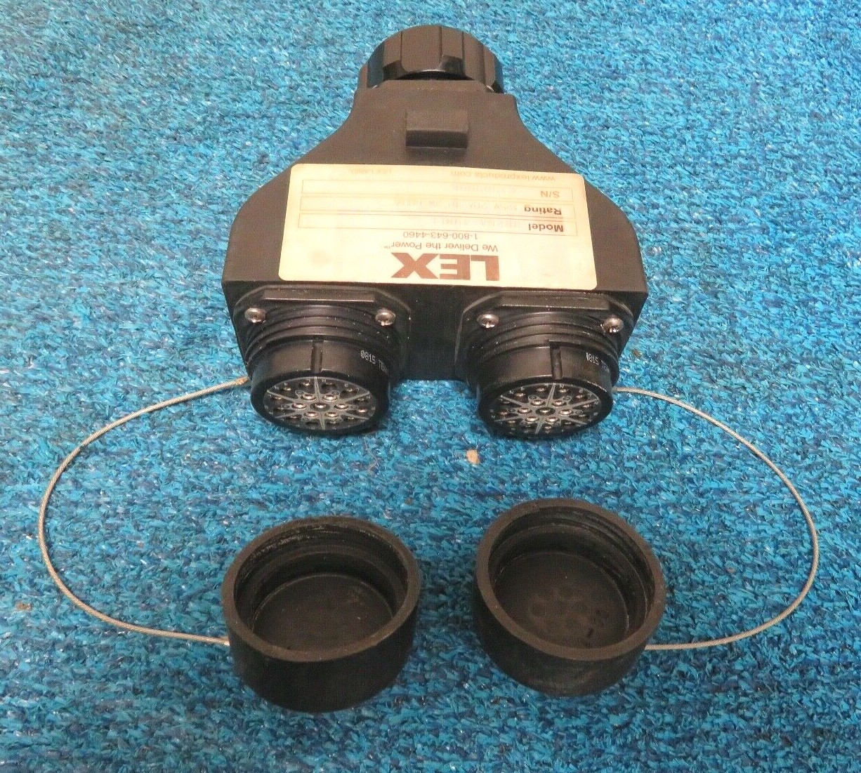 LEX DB20A-19MFF  Rubber Enclosure 19Pin 125V/20A
