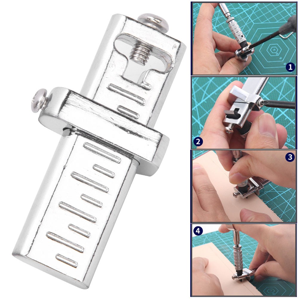 High Quality Silver Leather Cutter For DIY Leather Carving Excellent